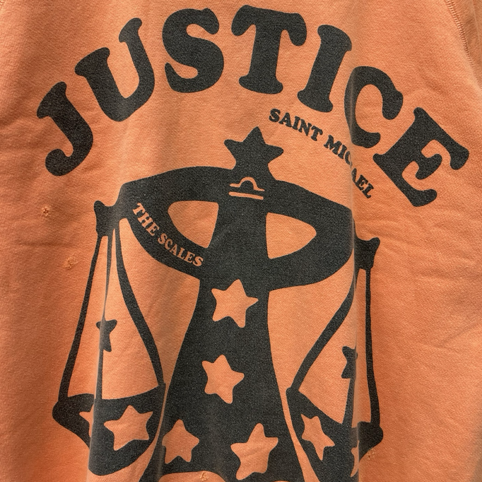SAINT Mxxxxxx 2021SS Justice Raglan Sweat Shirts SM-S21-0000-022 Size M