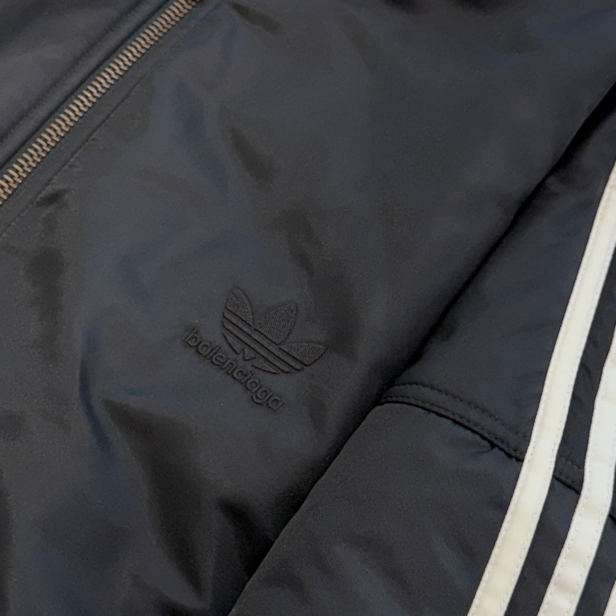 BALENCIAGA × adidas 2023SS MA-1 Side Line Bomber Nylon Jacket