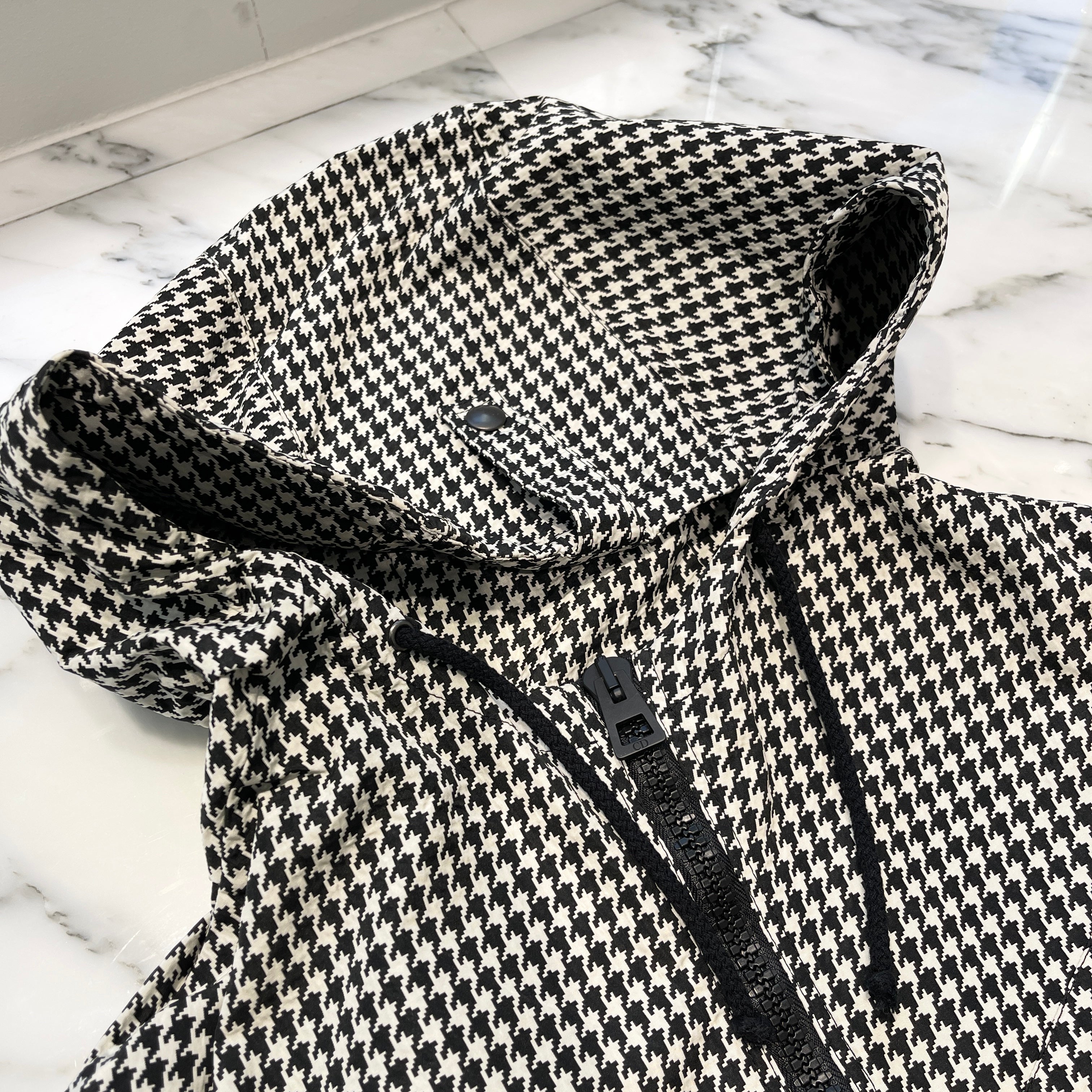 DIOR 2020AW Oblique Technical Taffeta Jacquard Anorak Blouson 117C10A2970 Size XS ディオール オブリークテクニカルタフタジャカードアノラックブルゾン サイズXS