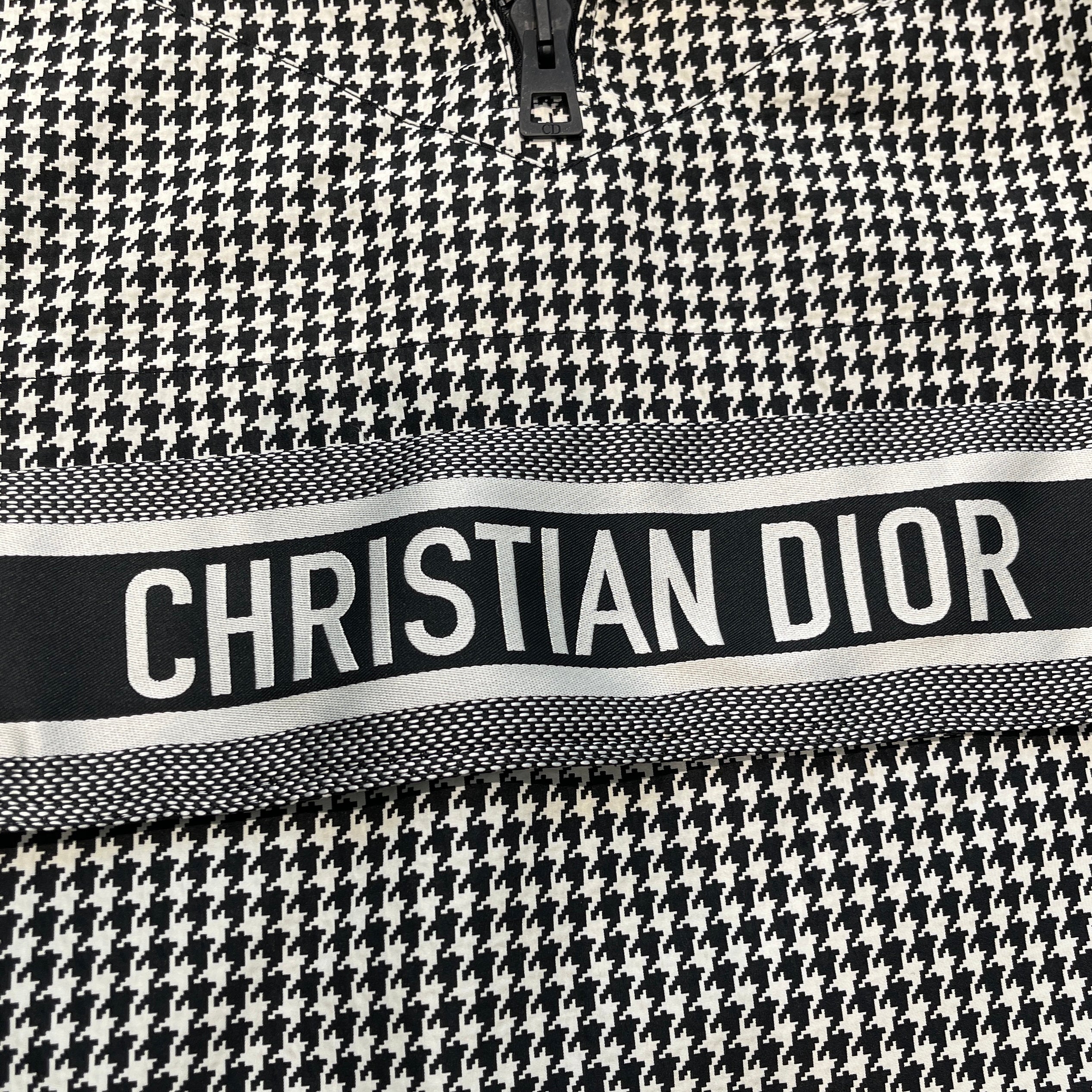 DIOR 2020AW Oblique Technical Taffeta Jacquard Anorak Blouson 117C10A2970 Size XS ディオール オブリークテクニカルタフタジャカードアノラックブルゾン サイズXS