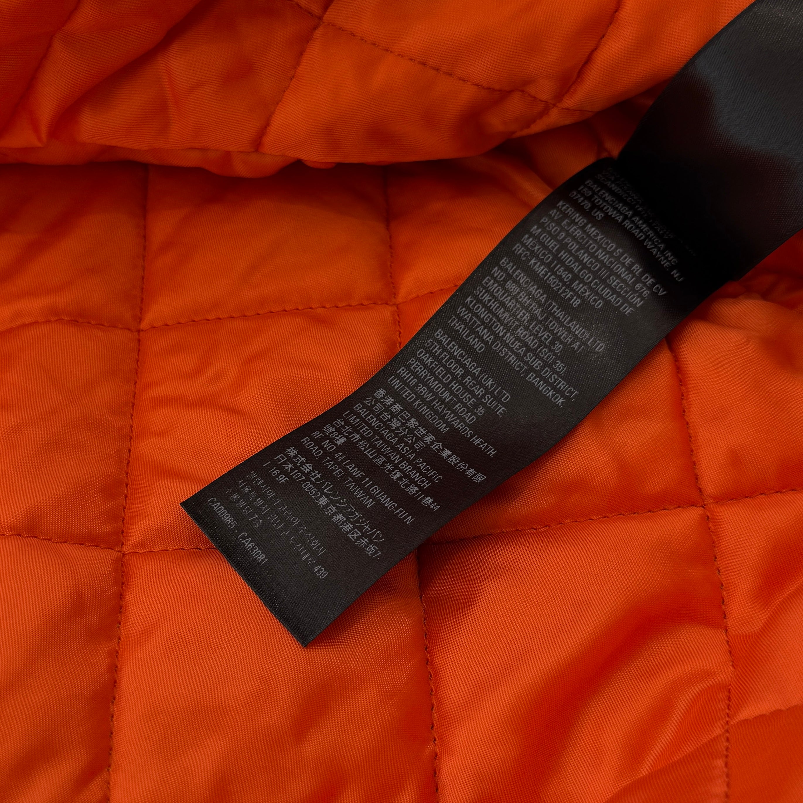 BALENCIAGA × adidas 2023SS MA-1 Side Line Bomber Nylon Jacket 725335 TNO27 Size 48 バレンシアガ × アディダス MA-1 サイドライン ボンバー ナイロン ジャケット サイズ48