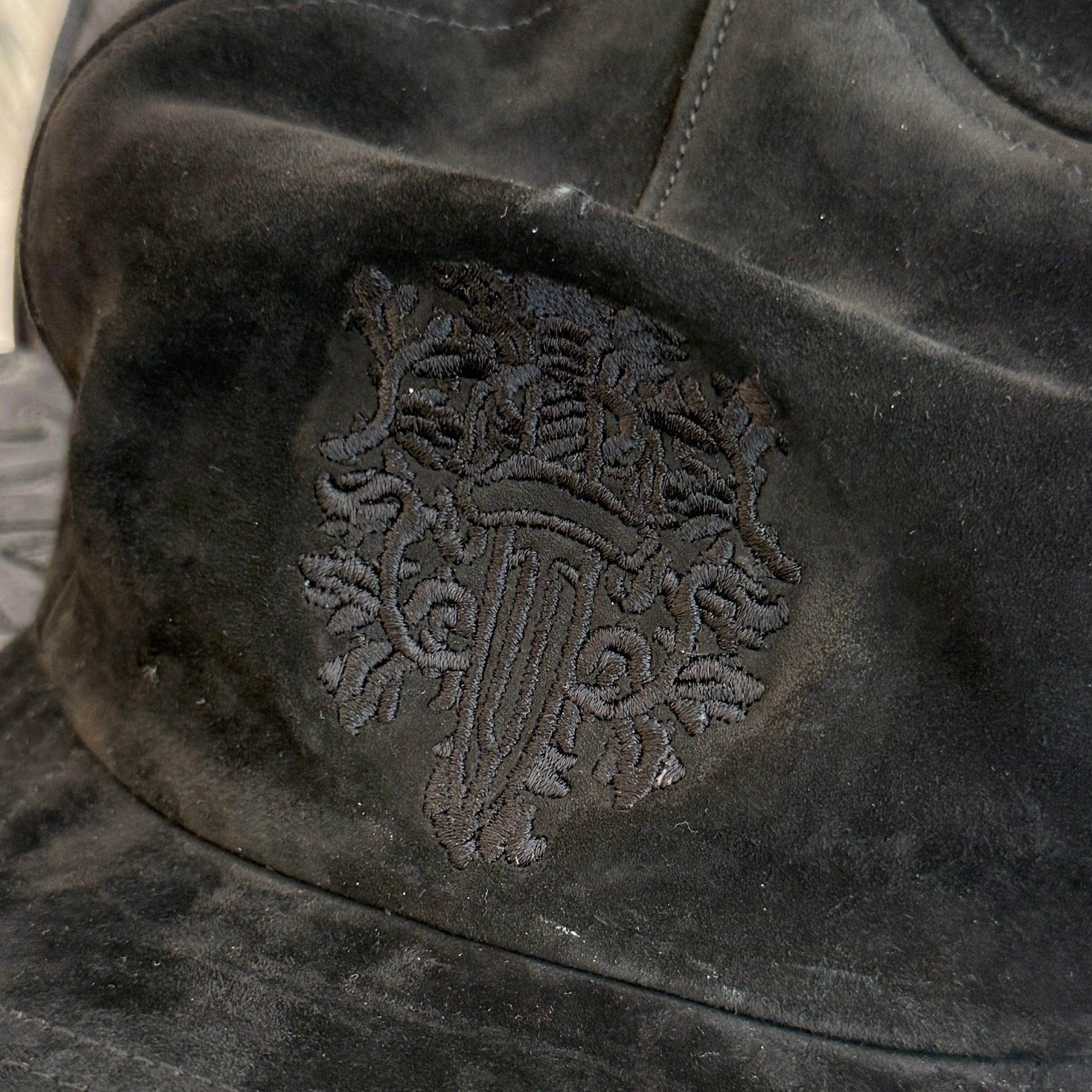 CHROME HEARTS Dagger Suede Trucker Cap Size ONE SIZE（53-60）クロムハーツ ダガースエードトラッカーキャップ サイズONE SIZE（53-60）