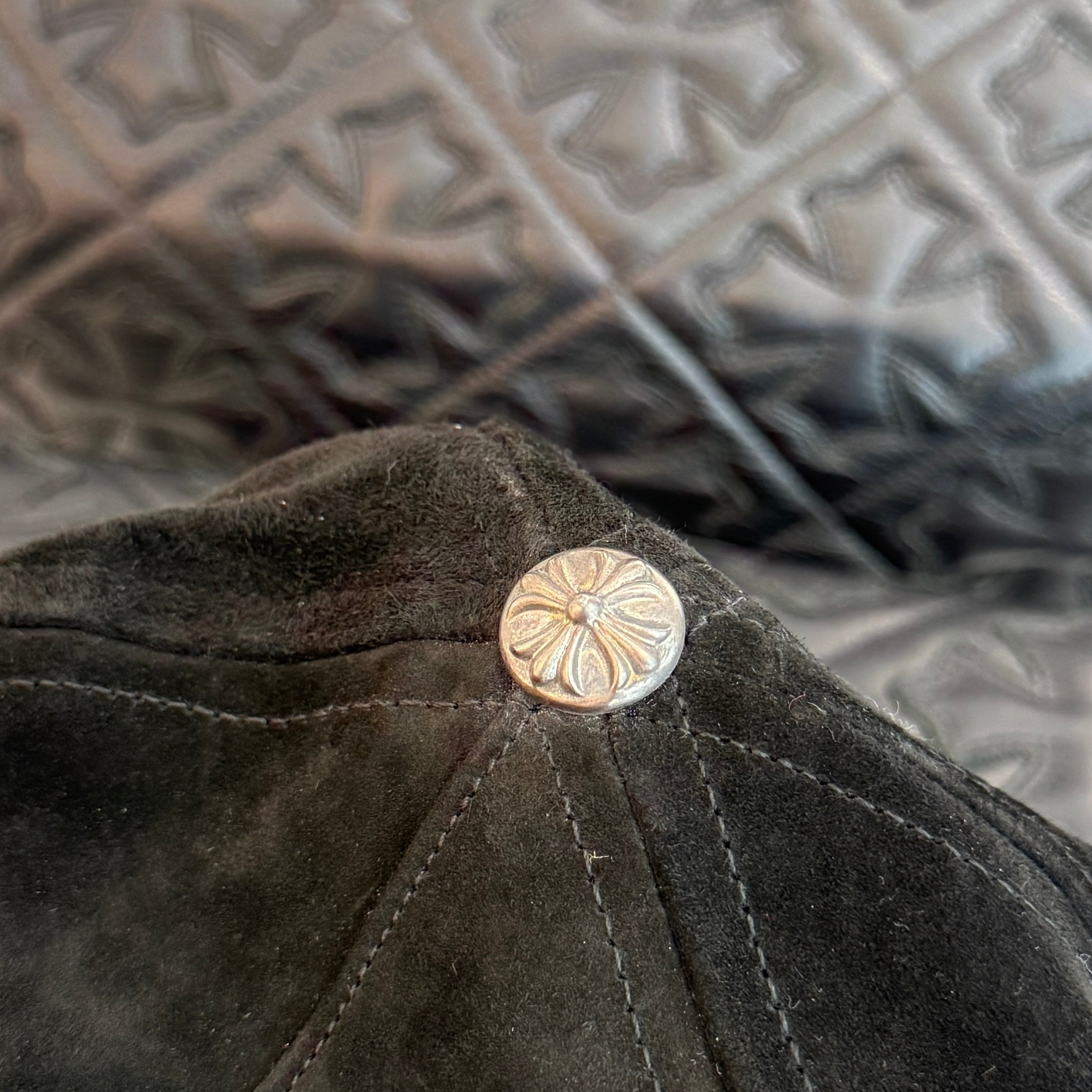 CHROME HEARTS Dagger Suede Trucker Cap Size ONE SIZE（53-60）クロムハーツ ダガースエードトラッカーキャップ サイズONE SIZE（53-60）