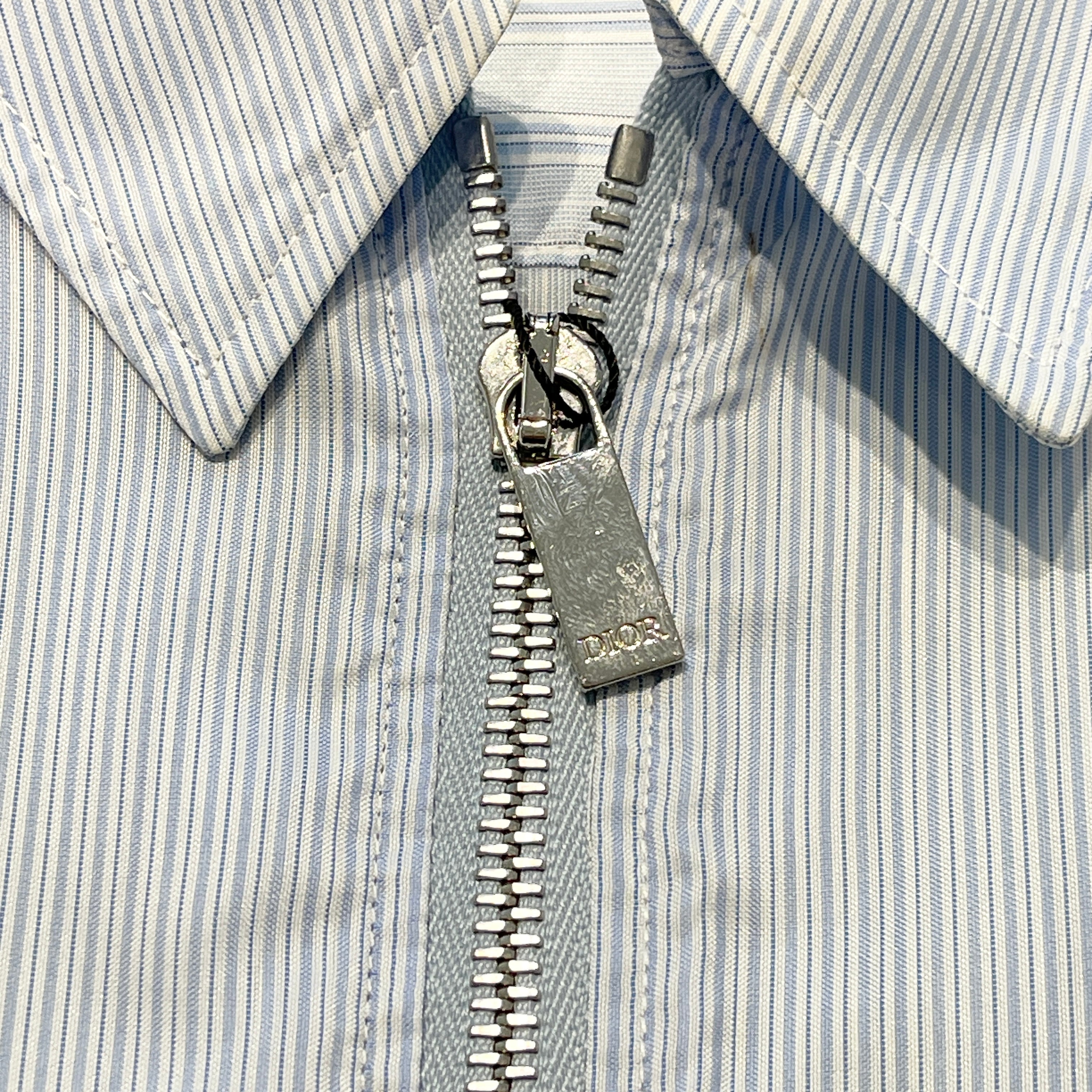 DIOR Dior HOMME Stripe Blouson Zip Jacket 193C536D847B Size 44 ディオール ディオールオム ストライプ ブルゾン ジップジャケット サイズ44