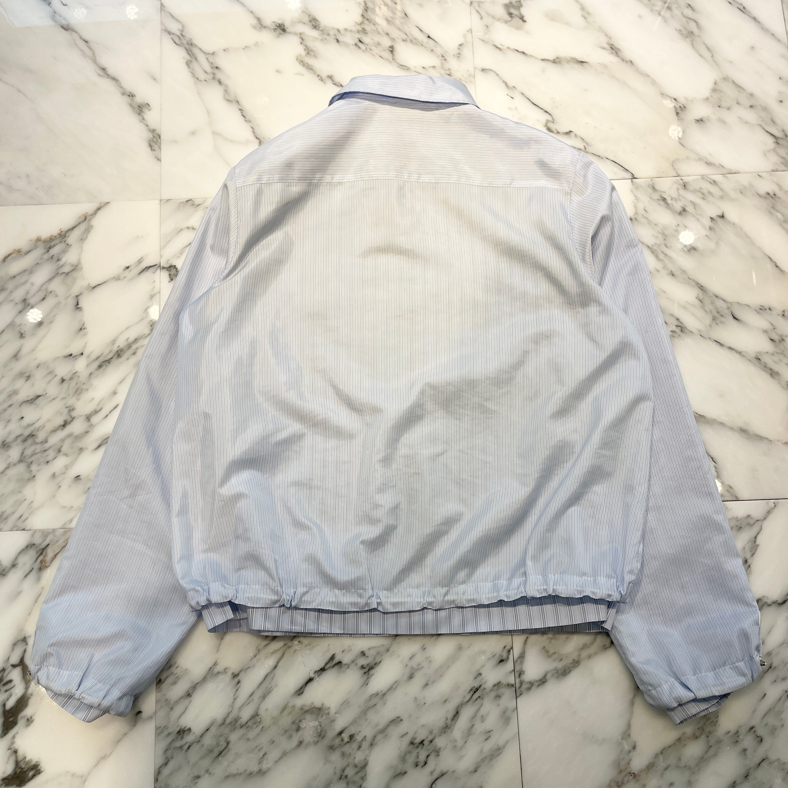 DIOR Dior HOMME Stripe Blouson Zip Jacket 193C536D847B Size 44 ディオール ディオールオム ストライプ ブルゾン ジップジャケット サイズ44