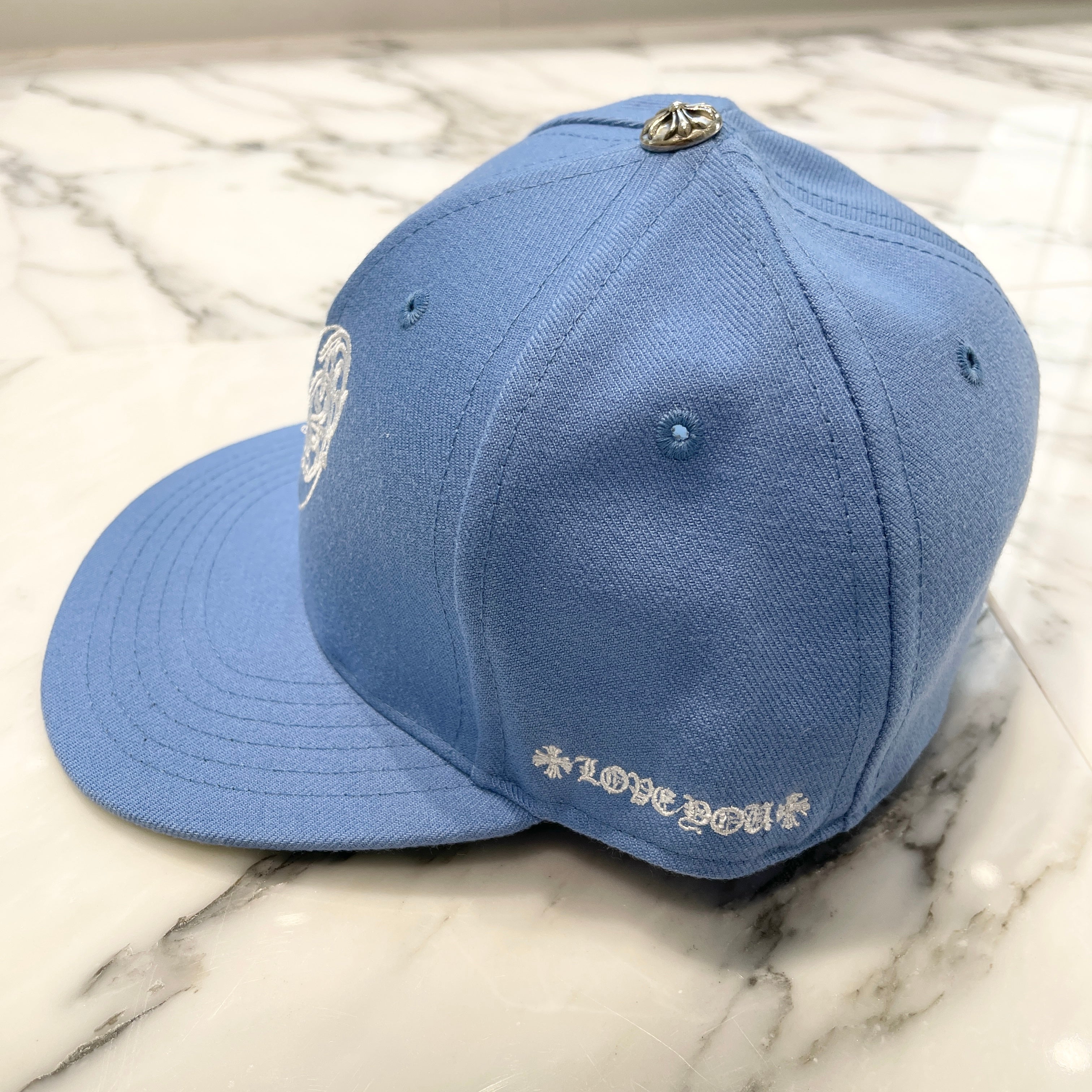 CHROME HEARTS 2024AW VINY HEART "LOVE YOU" Base Ball Cap Size 7 1/2（59.6cm）クロムハーツ ヴィニーハート "ラブユー" ベースボールキャップ サイズ7 1/2（59.6cm）