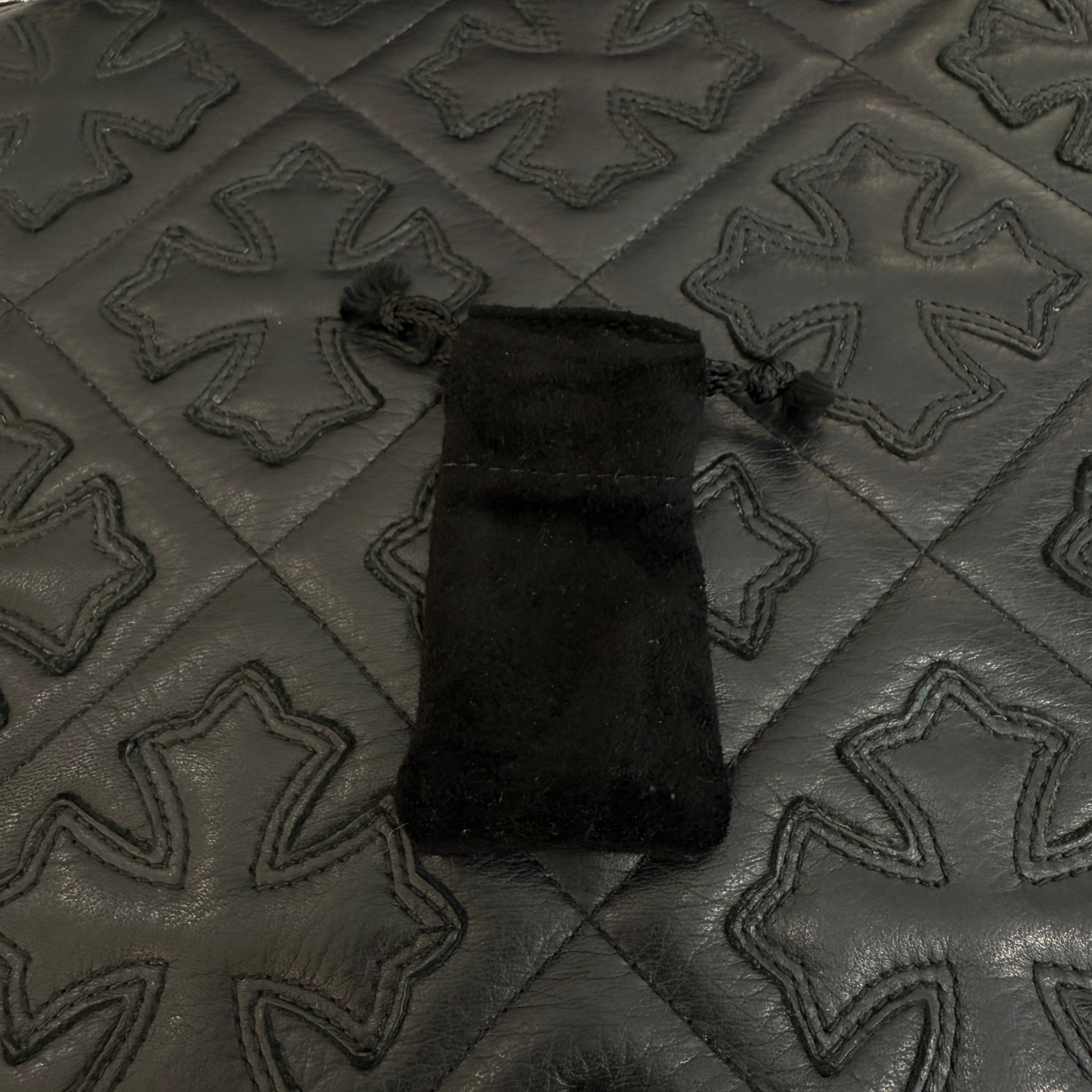 CHROME HEARTS 22K Safety Pin 1 Diamond Roll Chain Necklace Size 18 Inch クロムハーツ 22K セーフティピン 1ダイヤモンド ロールチェーン ネックレス 18インチ