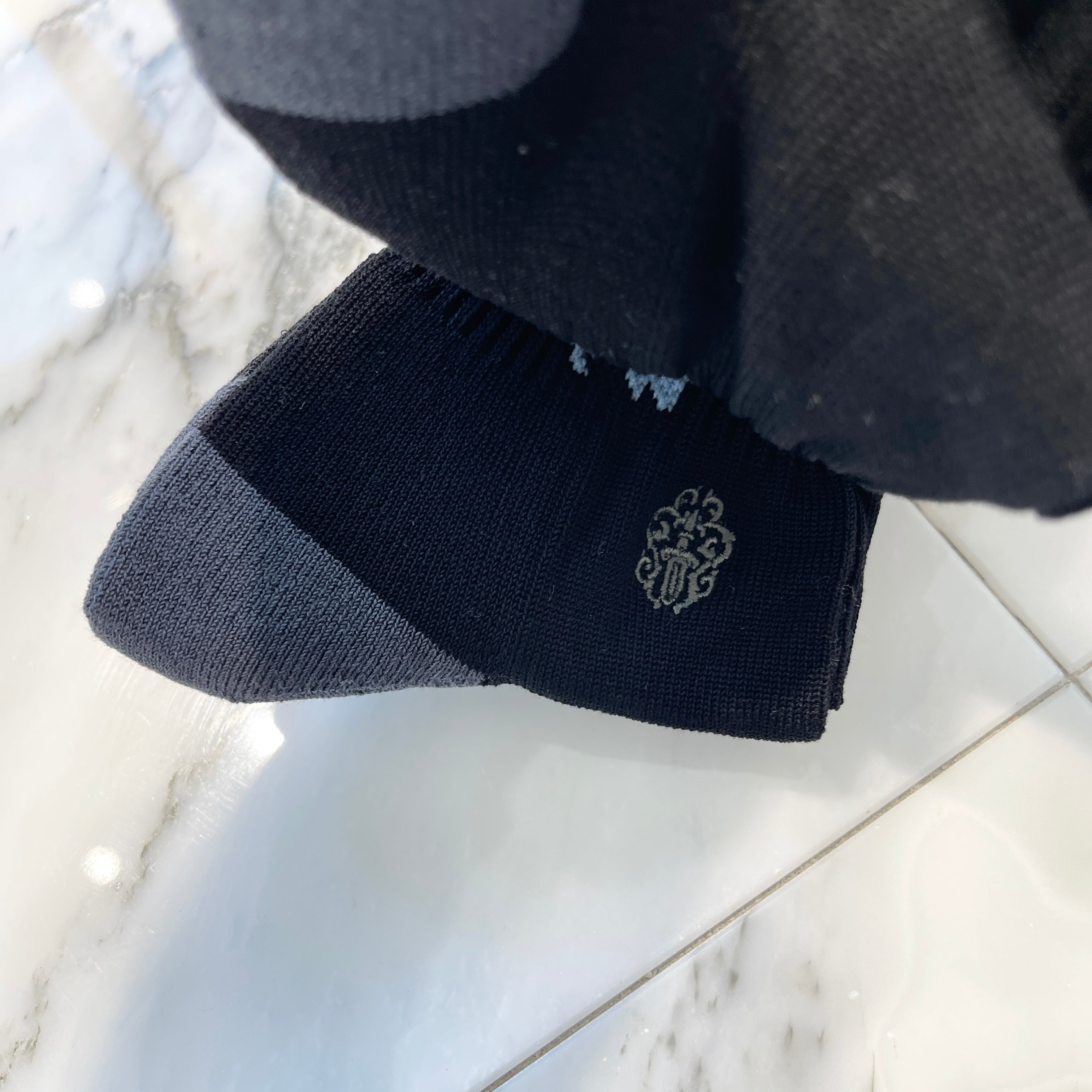 CHROME HEARTS Vine Dagger Embroidery "FUCK YOU" Socks Size M(25-27cm) クロムハーツ ヴァインダガー刺繍 "ファックユー" ソックス サイズM(25-27cm)