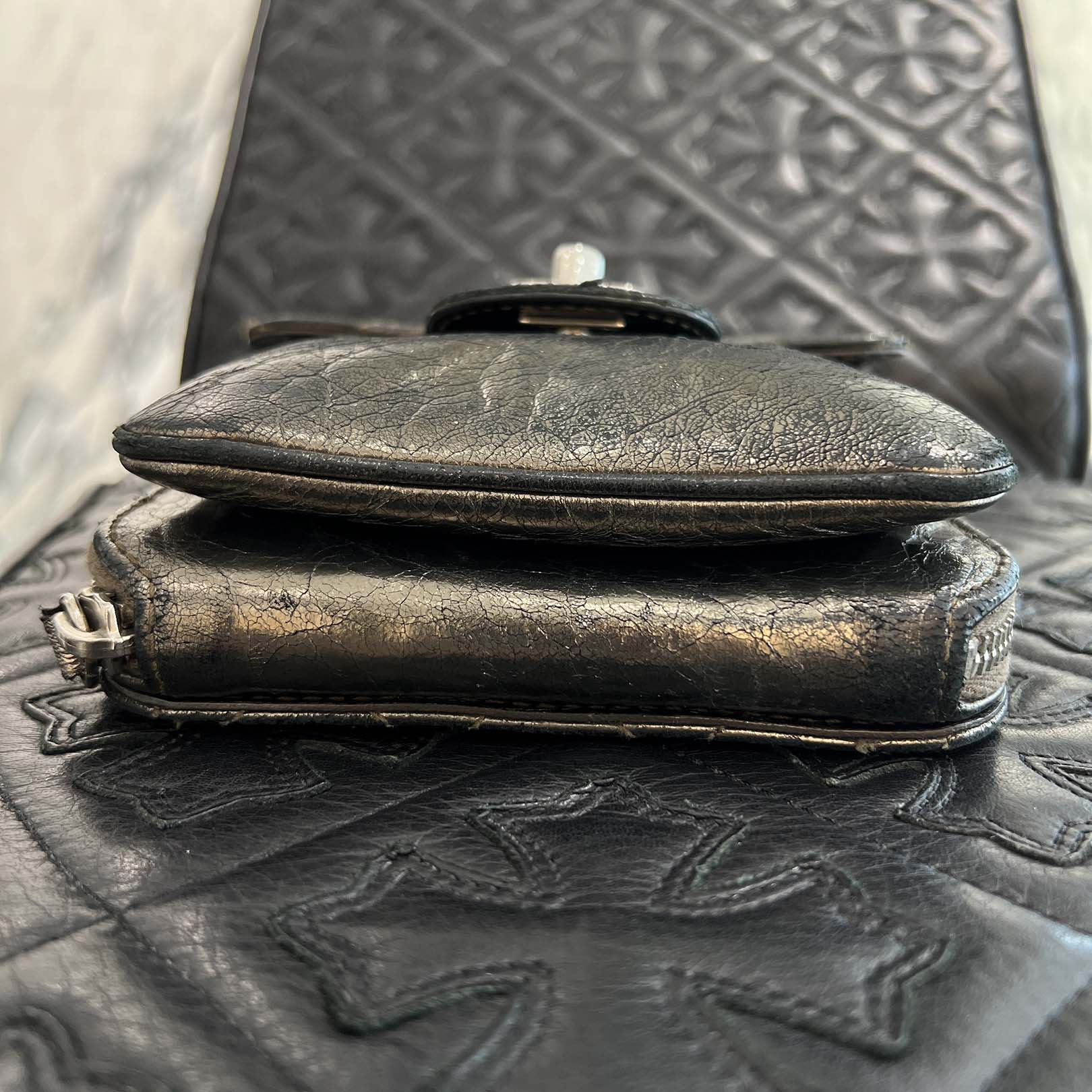 CHANEL Matelassé Quilted Stitch Leather Chain Wallet Mini Bag シャネル マトラッセ キルティングステッチ レザーチェーン ウォレット ミニバッグ