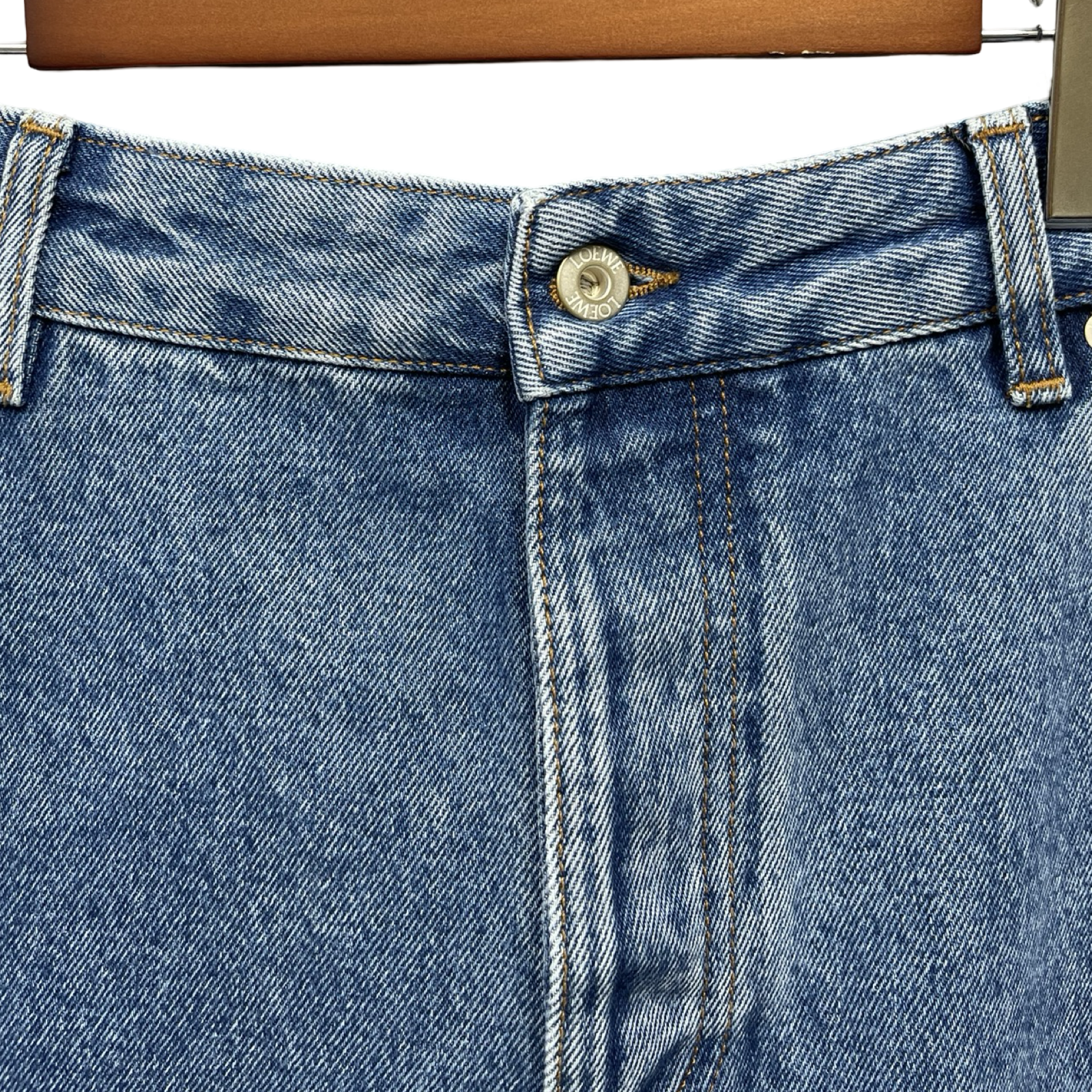 LOEWE 2023AW ANAGRAM BAGGY JEANS H526Y11X71 Size 54