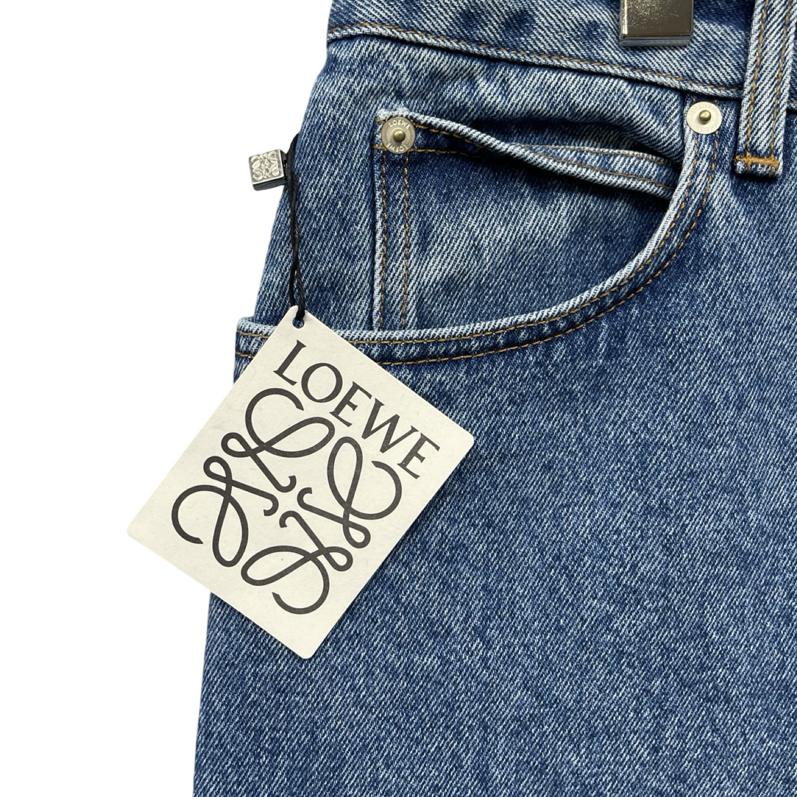 LOEWE 2023AW ANAGRAM BAGGY JEANS H526Y11X71 Size 54