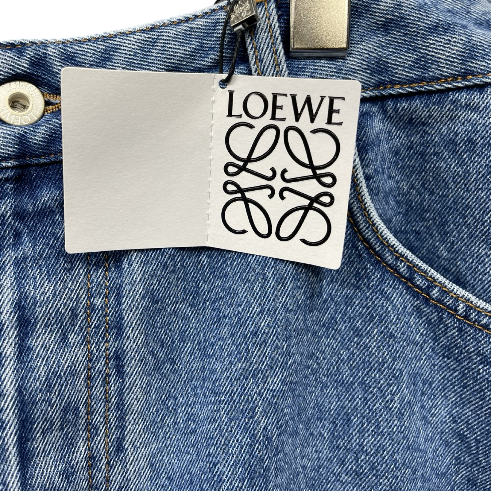 LOEWE 2023AW ANAGRAM BAGGY JEANS H526Y11X71 Size 54