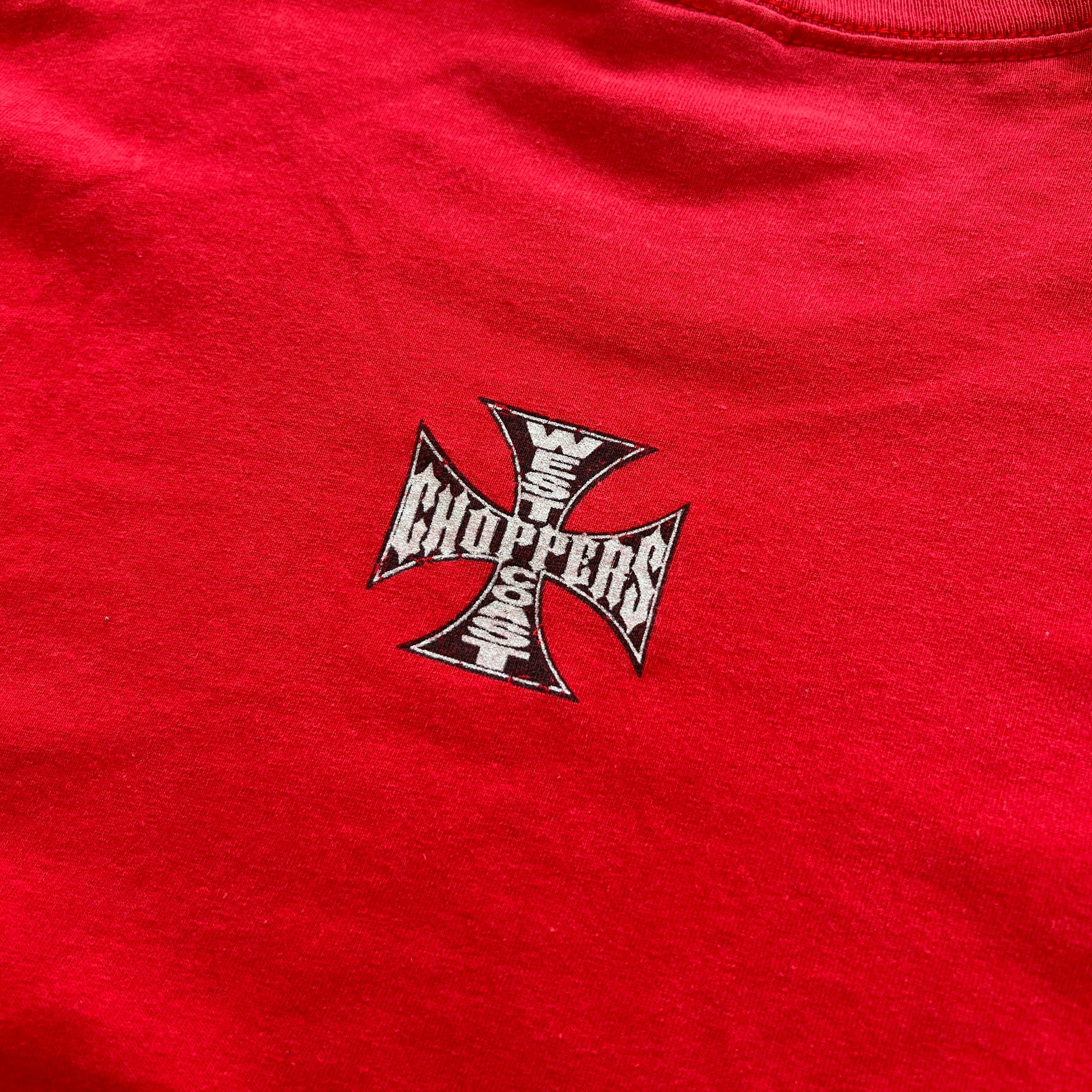 Vintage 00's West Coast Choppers "Choppers For Life" Long Sleeve Tee Size 2XL 00's ウェストコーストチョッパーズ "チョッパーズフォーライフ" ロングスリーブ Tシャツ サイズ2XL