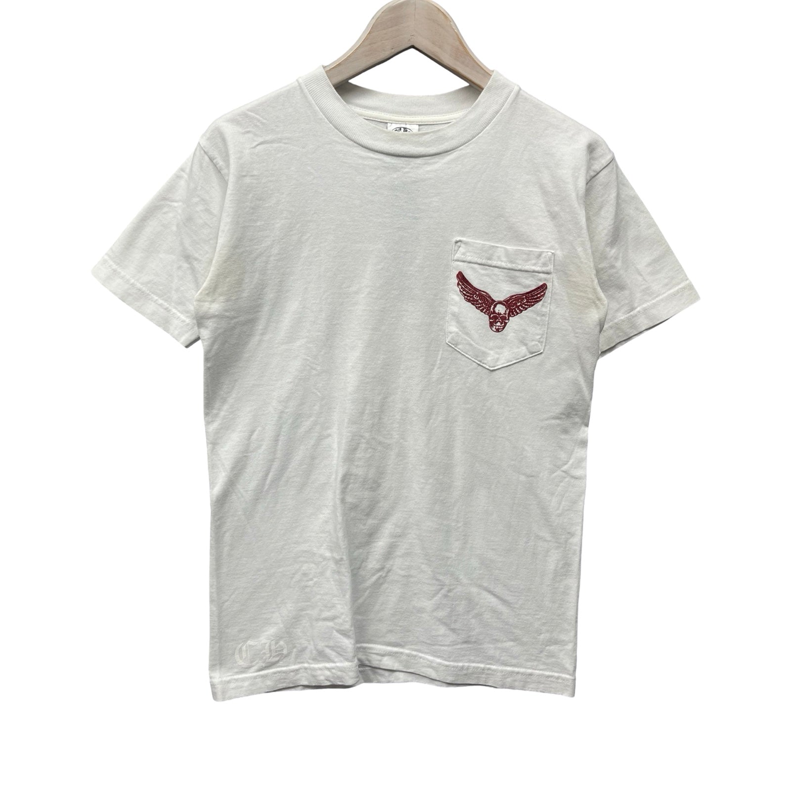 CHROME HEARTS FOTI Mahalia Skull Wing Tee Size S