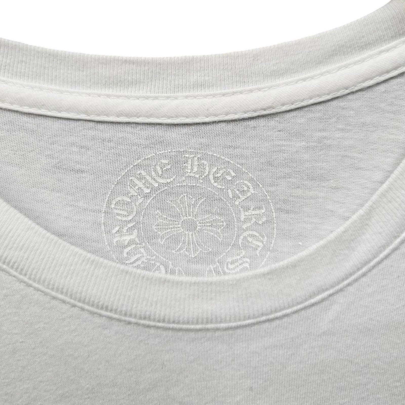 CHROME HEARTS Back Scroll Logo Tee Size M