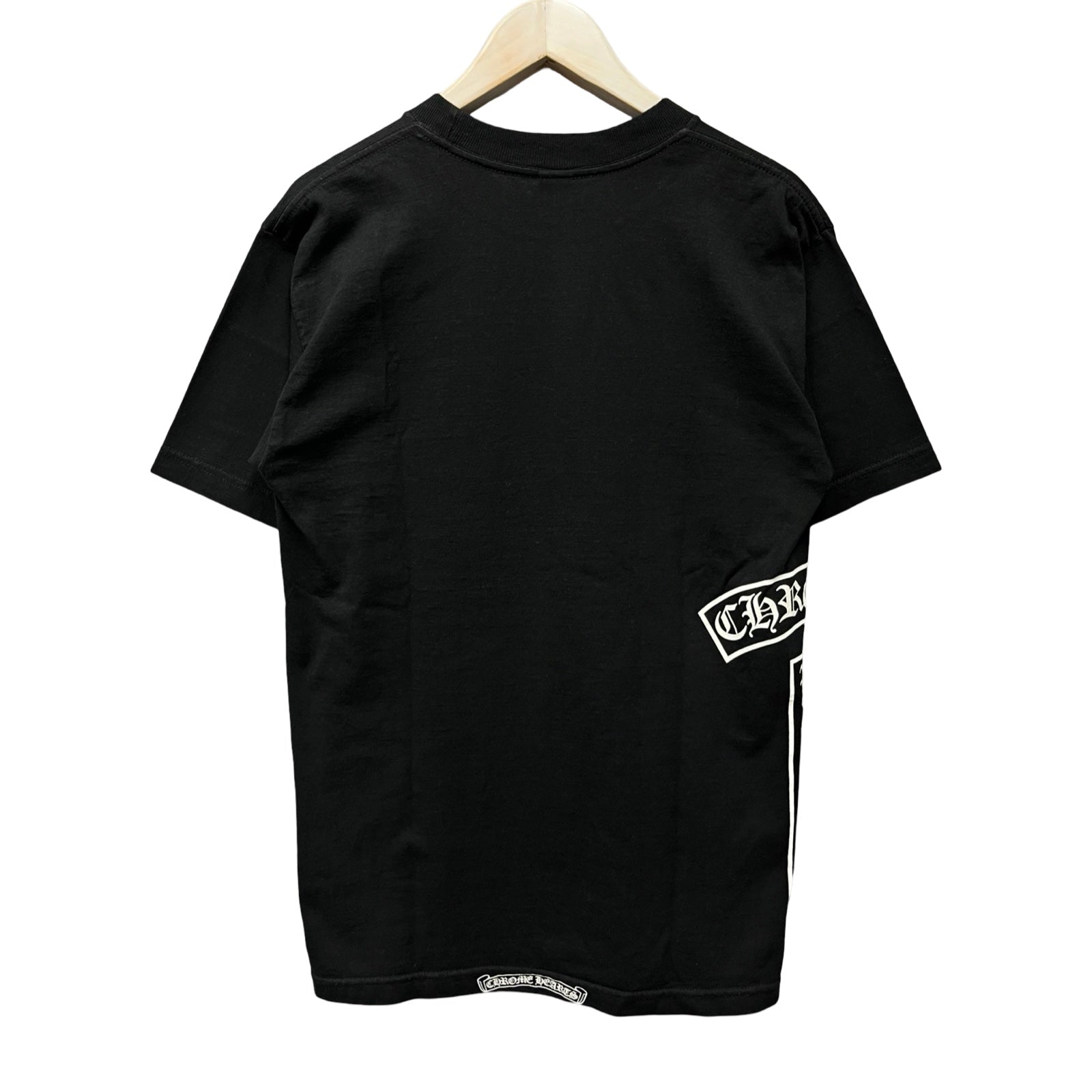 CHROME HEARTS Side Logo BS Flare Print Tee Size M