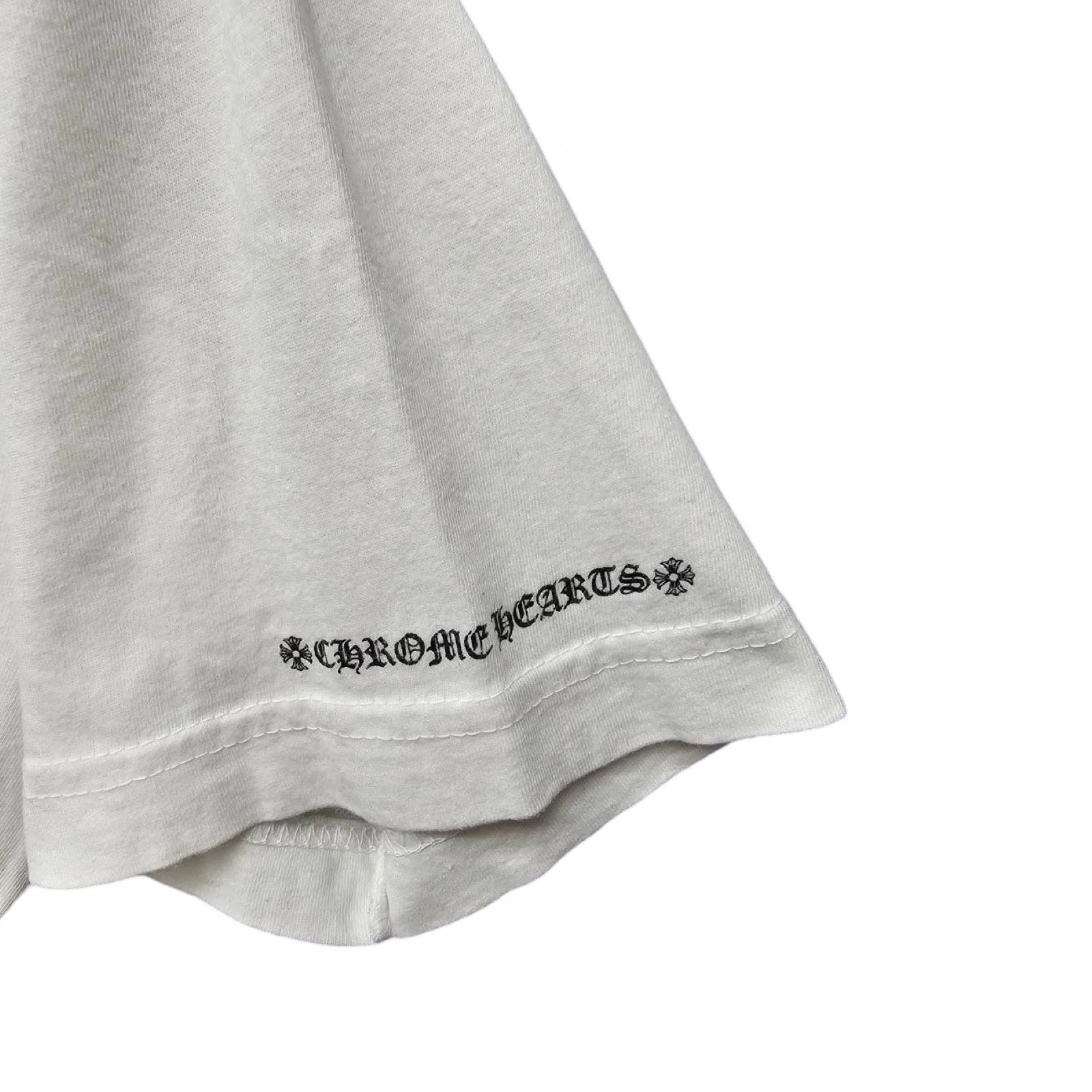 CHROME HEARTS Back Scroll Logo Tee Size M