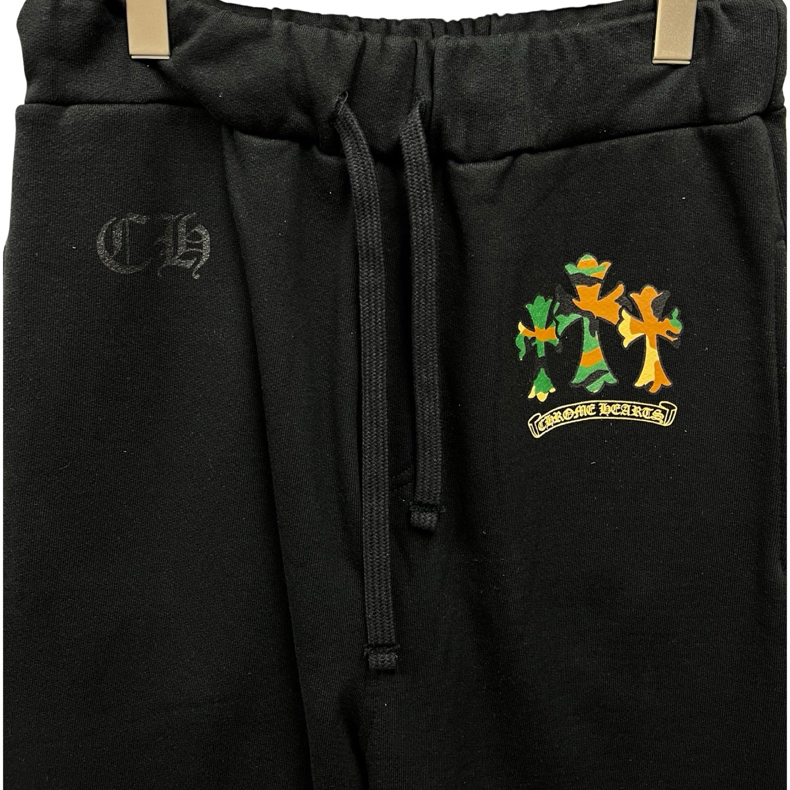 CHROME HEARTS Camo Cemetery Cross Sweat Long Pants Size XL