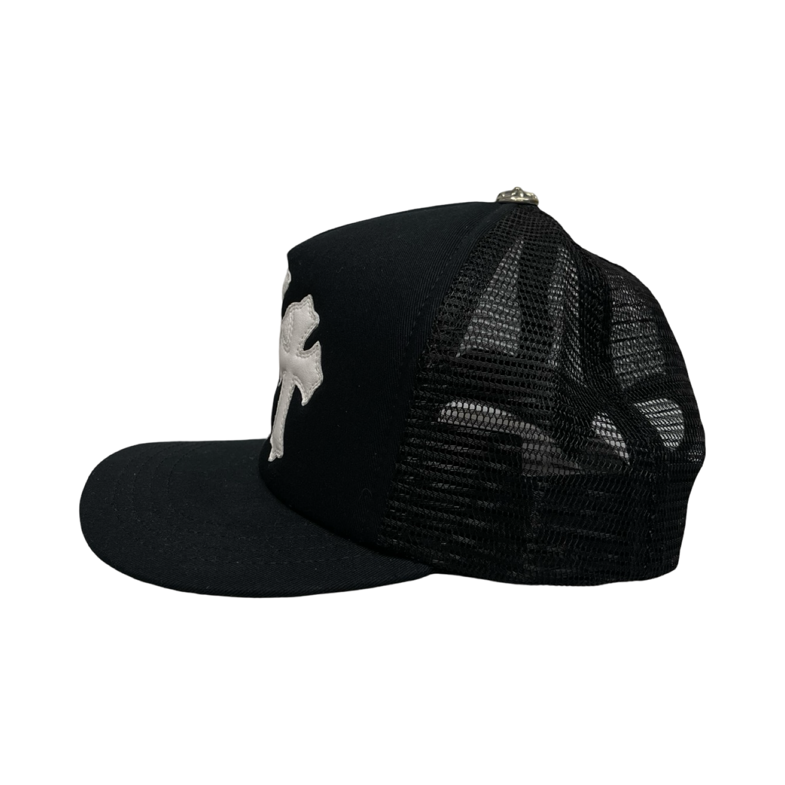 CHROME HEARTS Triple Cross Patch Trucker Cap ONE SIZE（53-60）