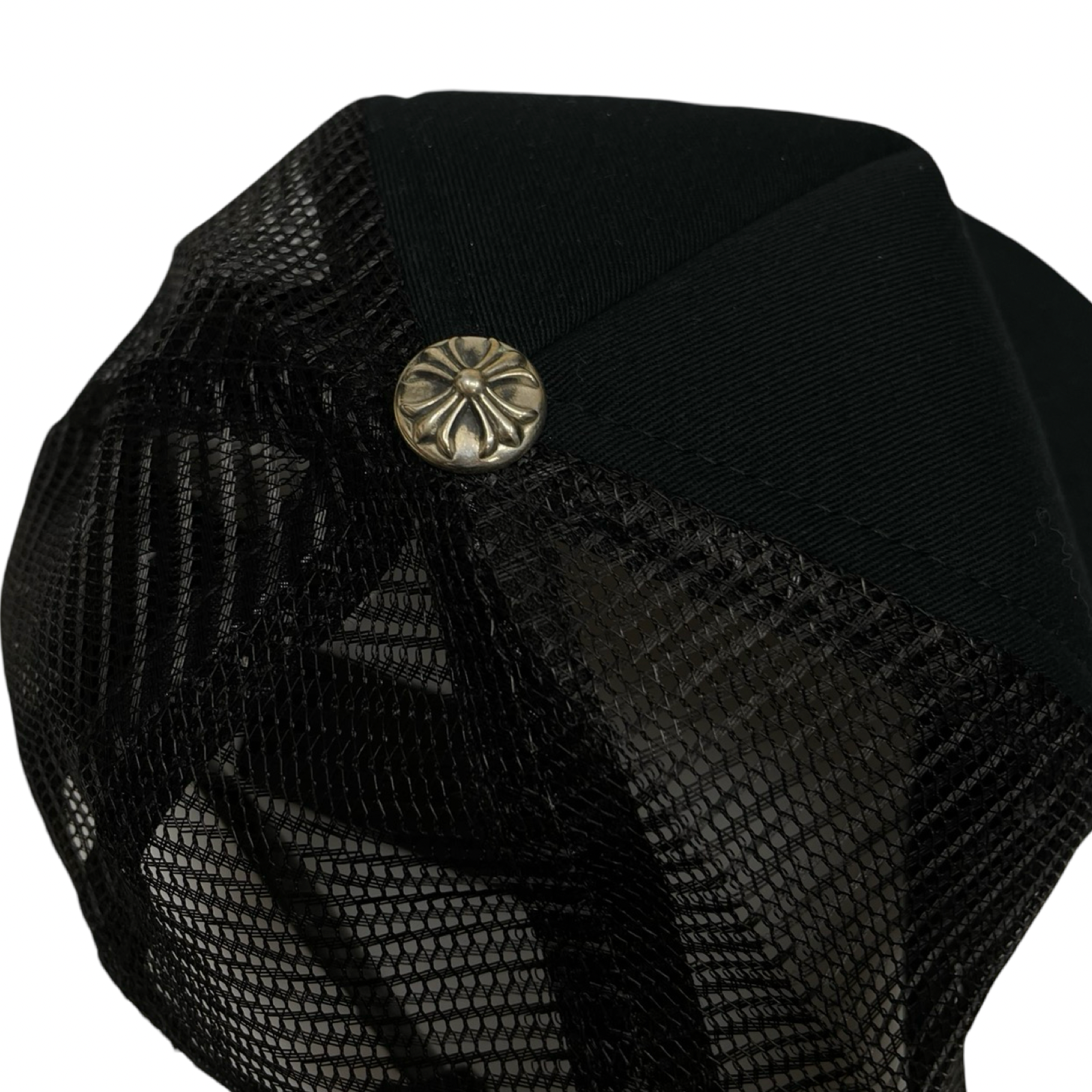 CHROME HEARTS Triple Cross Patch Trucker Cap ONE SIZE（53-60）