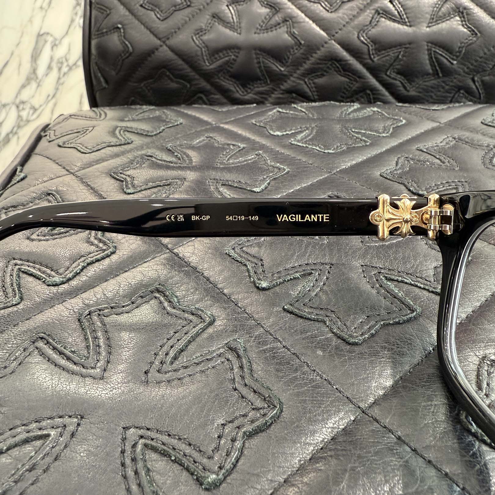 CHROME HEARTS VAGILANTE Sunglasses Size 54口19-149 クロムハーツ ヴァジランテ サングラス サイズ54口19-149