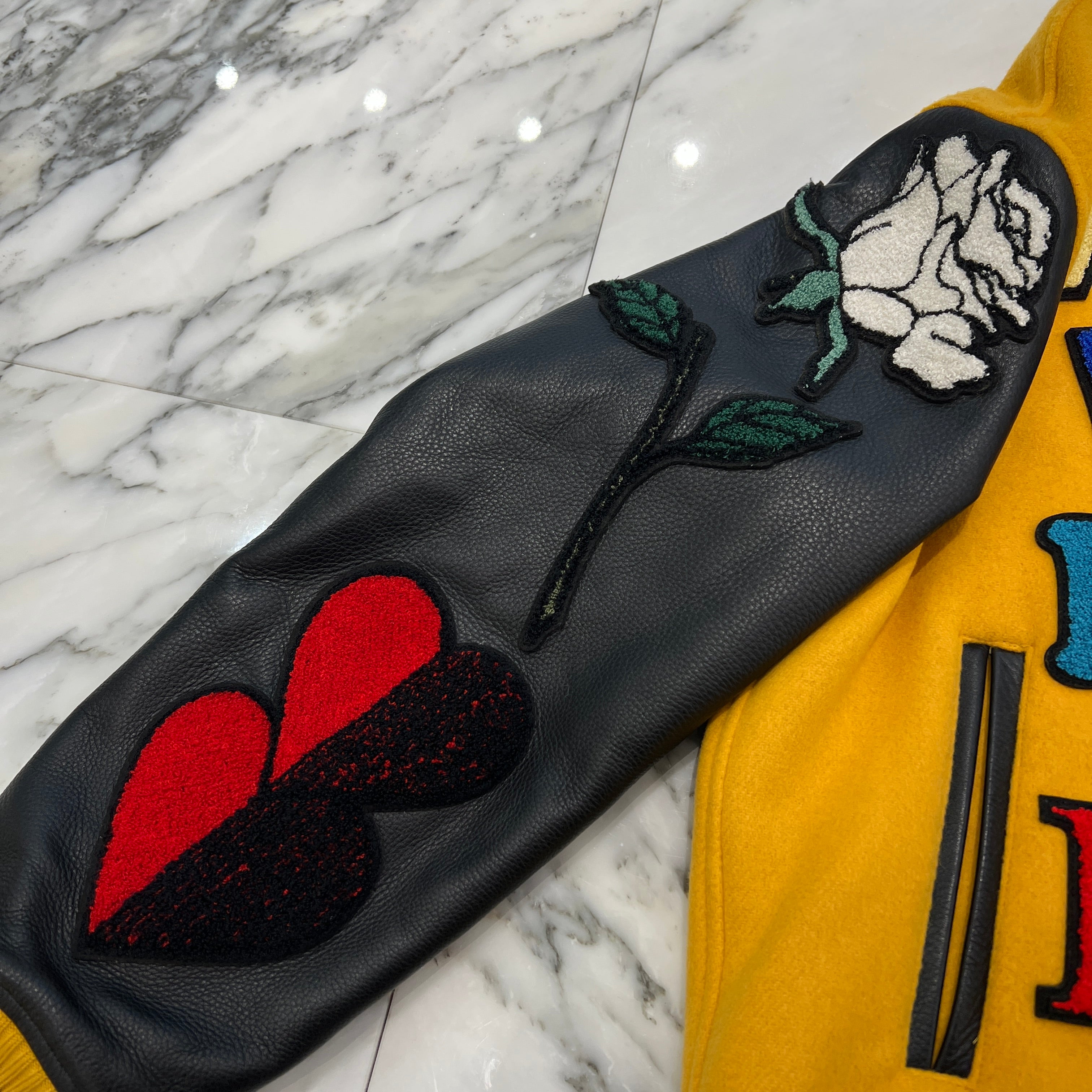 UNDERCOVER × K. Tolnoe Felt Patch Wolf Stadium Jacket UC2C4206-2 Size 2 アンダーカバー × K. トルノエ フェルトパッチウルフスタジアムジャケット サイズ2