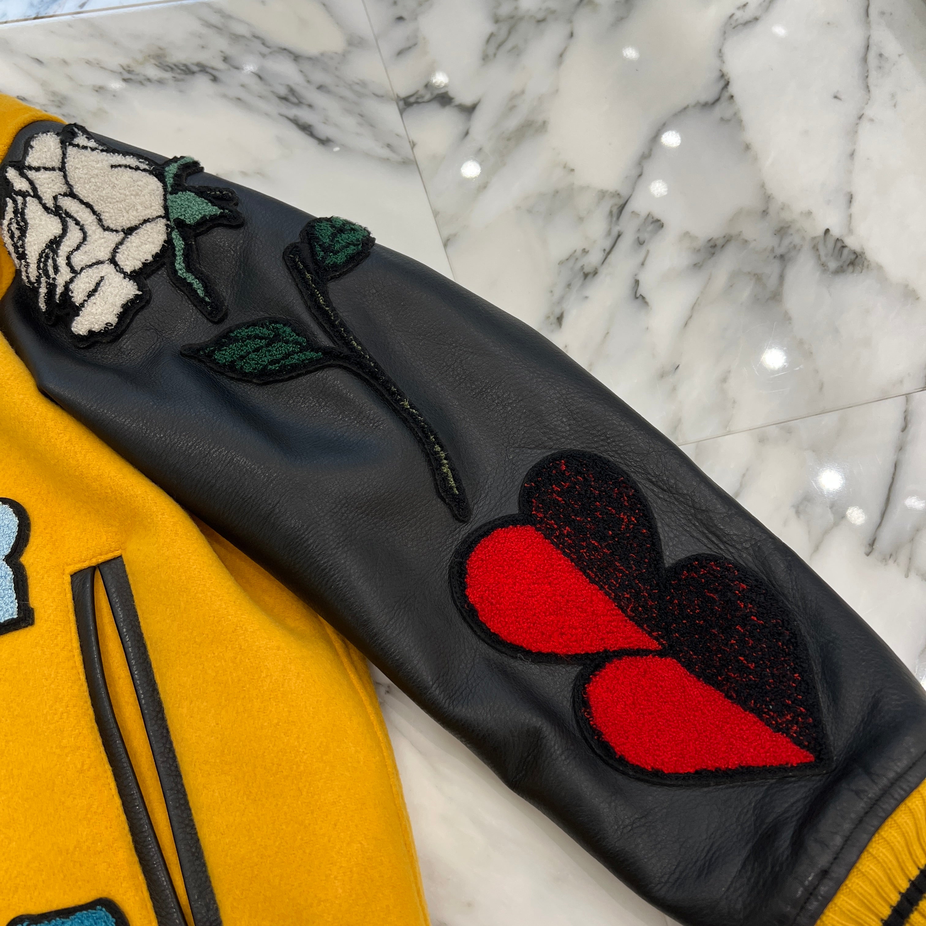 UNDERCOVER × K. Tolnoe Felt Patch Wolf Stadium Jacket UC2C4206-2 Size 2 アンダーカバー × K. トルノエ フェルトパッチウルフスタジアムジャケット サイズ2