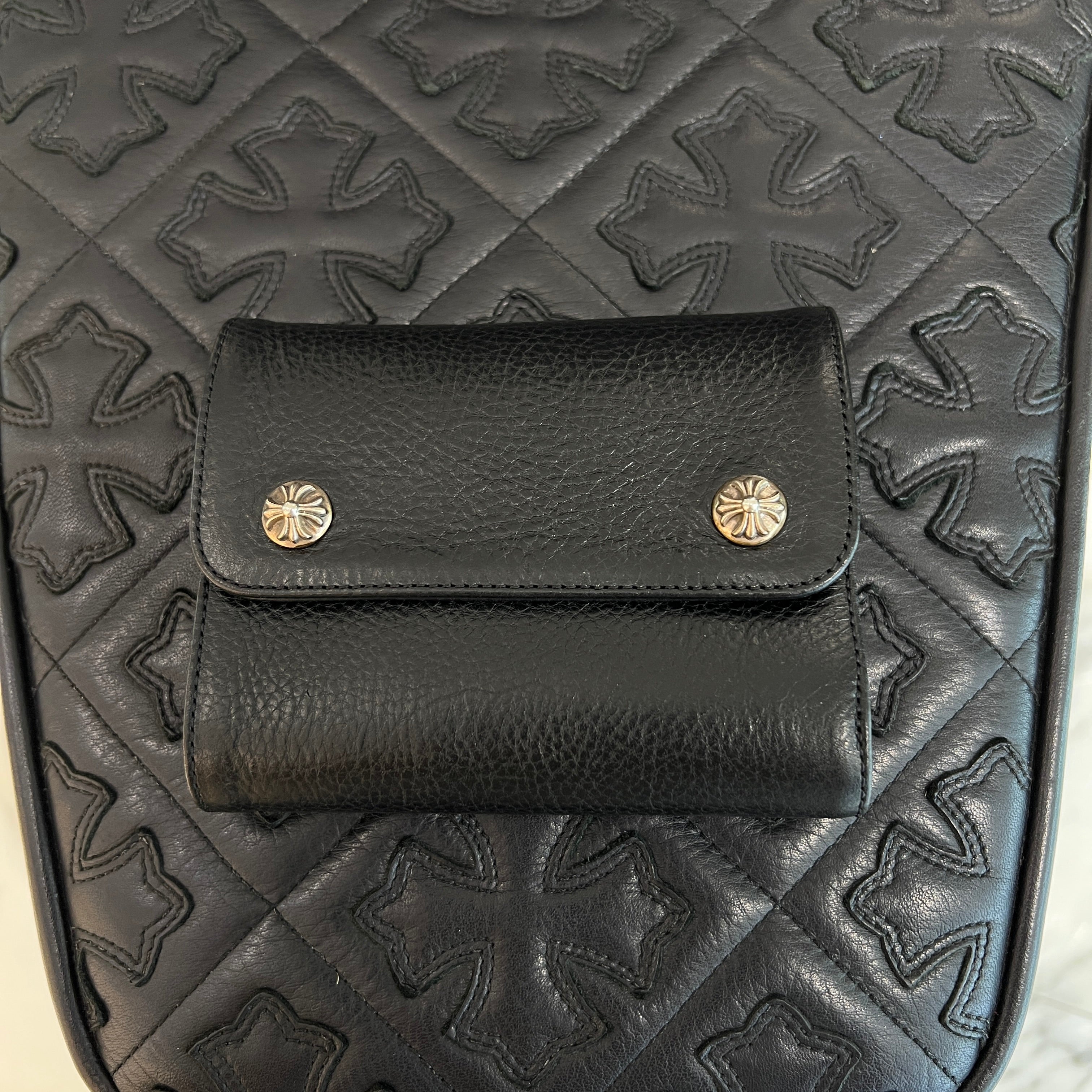 CHROME HEARTS Wave Mini Cross Ball Wallet クロムハーツ ウェーブ ミニ クロスボール ウォレット