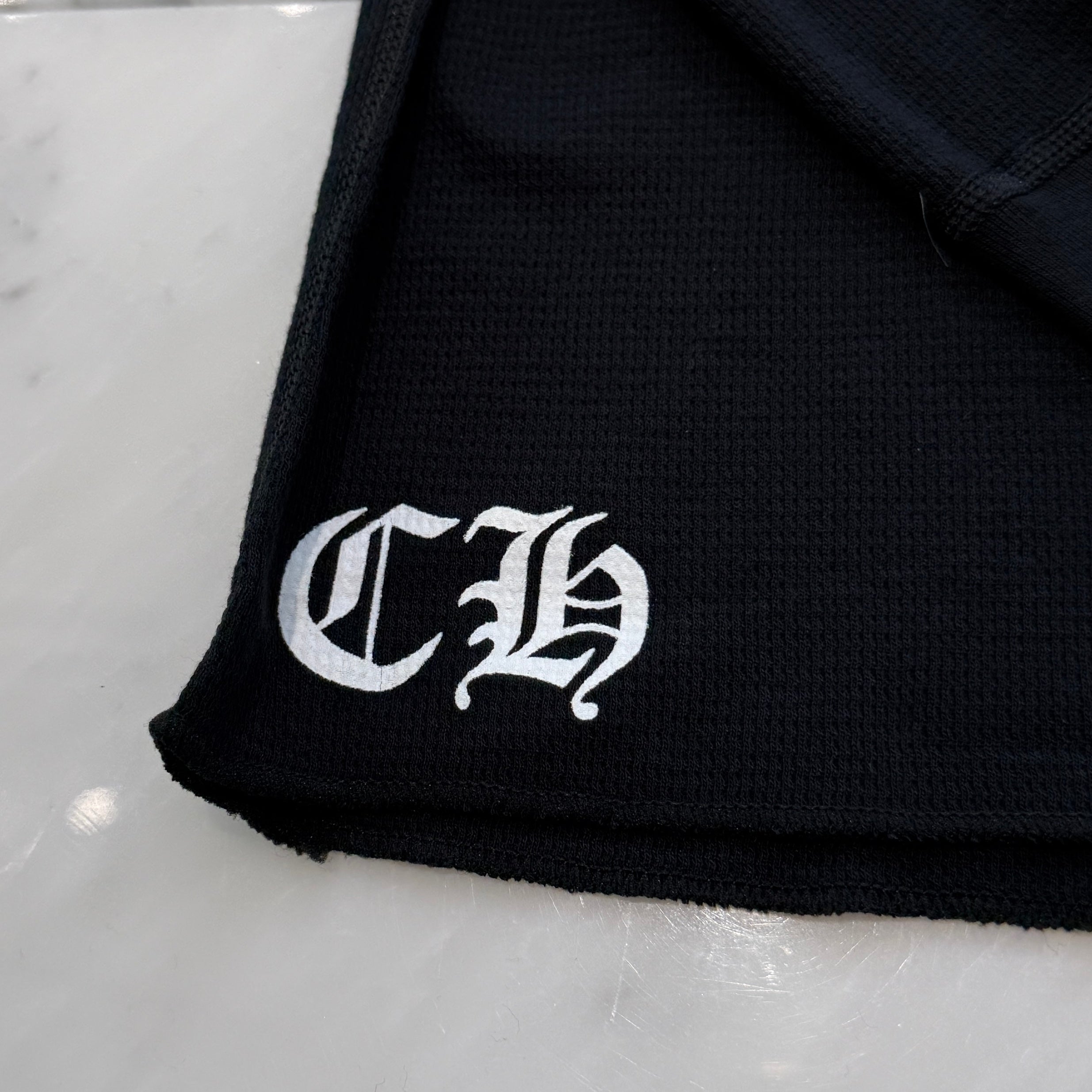 CHROME HEARTS Dagger Tire Track Thermal Long Sleeve Tee Size M クロムハーツ ダガータイヤトラック サーマルロングスリーブTシャツ サイズM