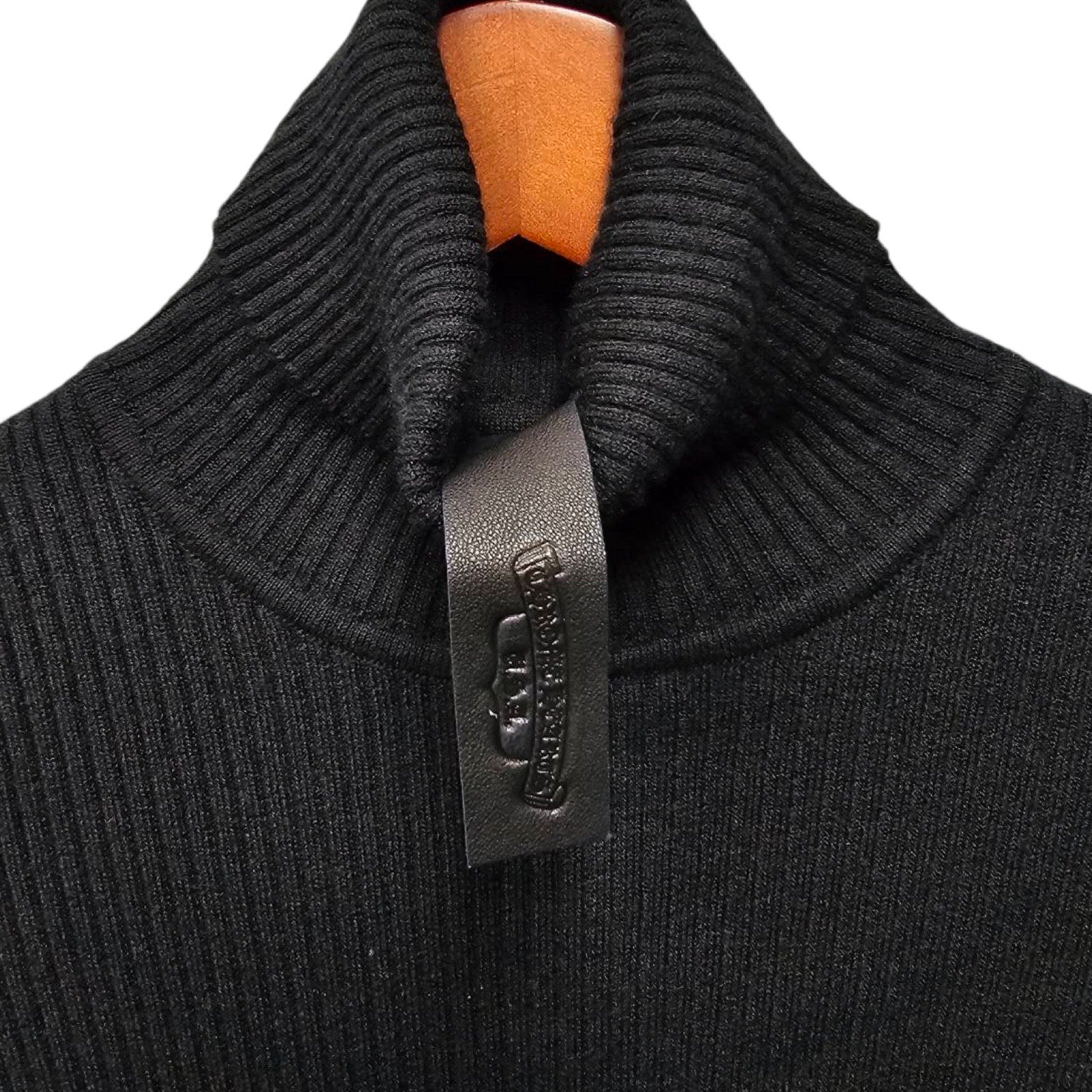 CHROME HEARTS Ynot 3 Cemetery Cross Cashmere Knit Size M