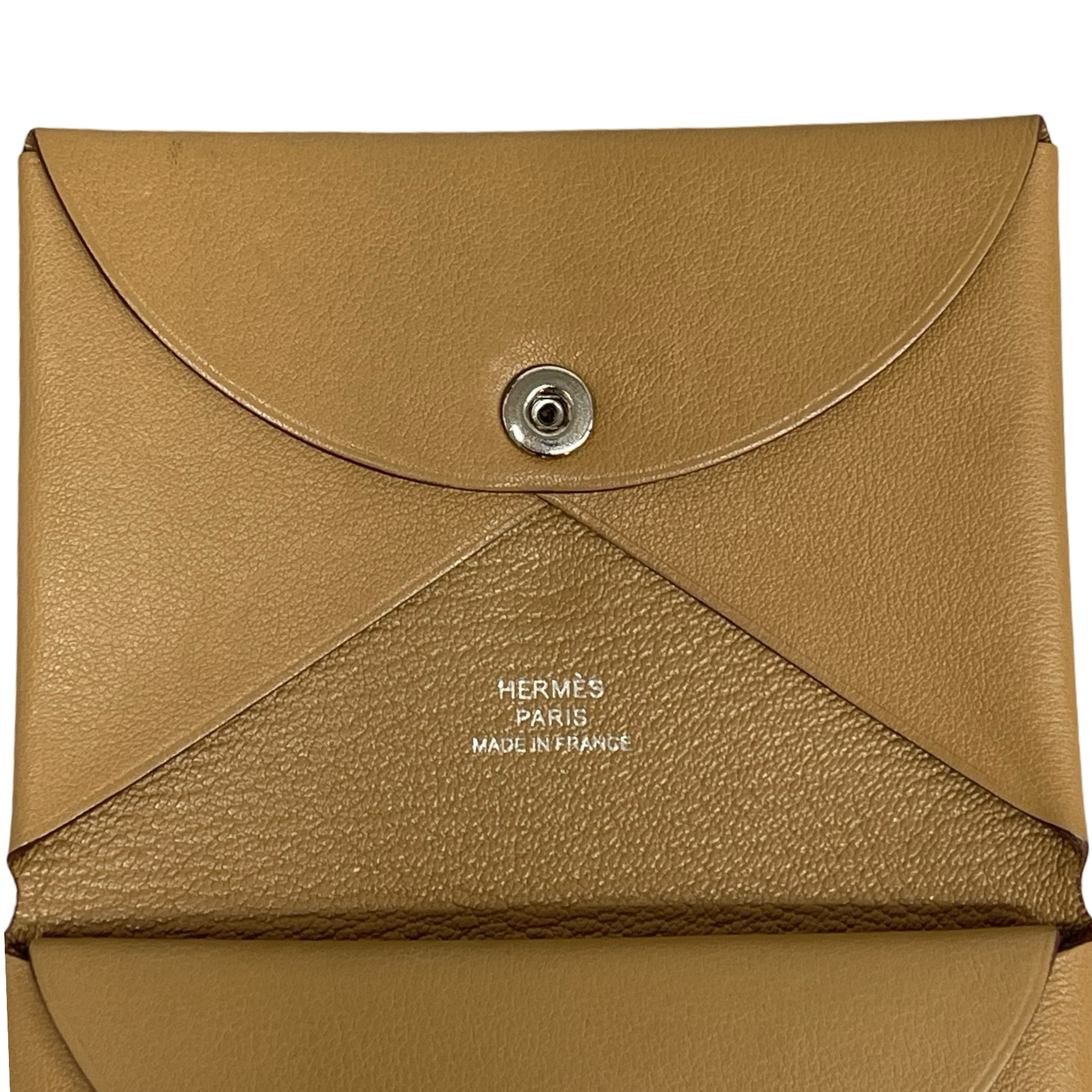 HERMES Swift Mulan A Wind Calvi Duo Card Case Z刻印