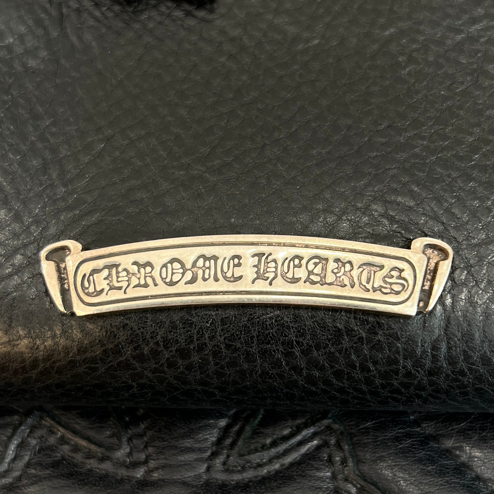 CHROME HEARTS Wave Mini Cross Ball Wallet クロムハーツ ウェーブ ミニ クロスボール ウォレット