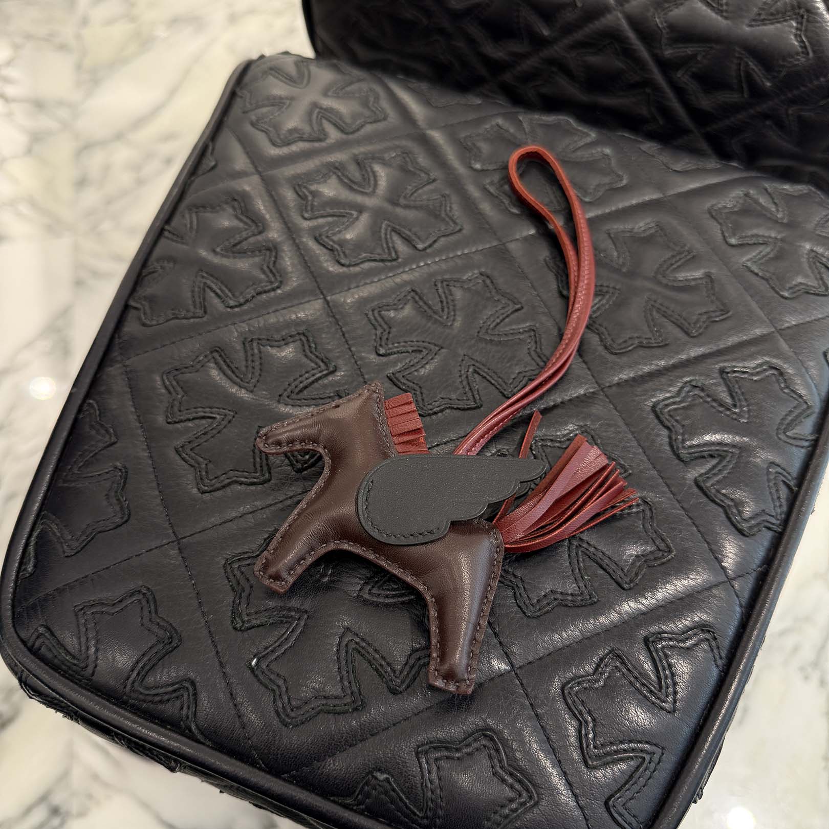 HERMES Rodeo Pegasus PM Charm K刻印 エルメス ロデオ ペガサス PM チャーム