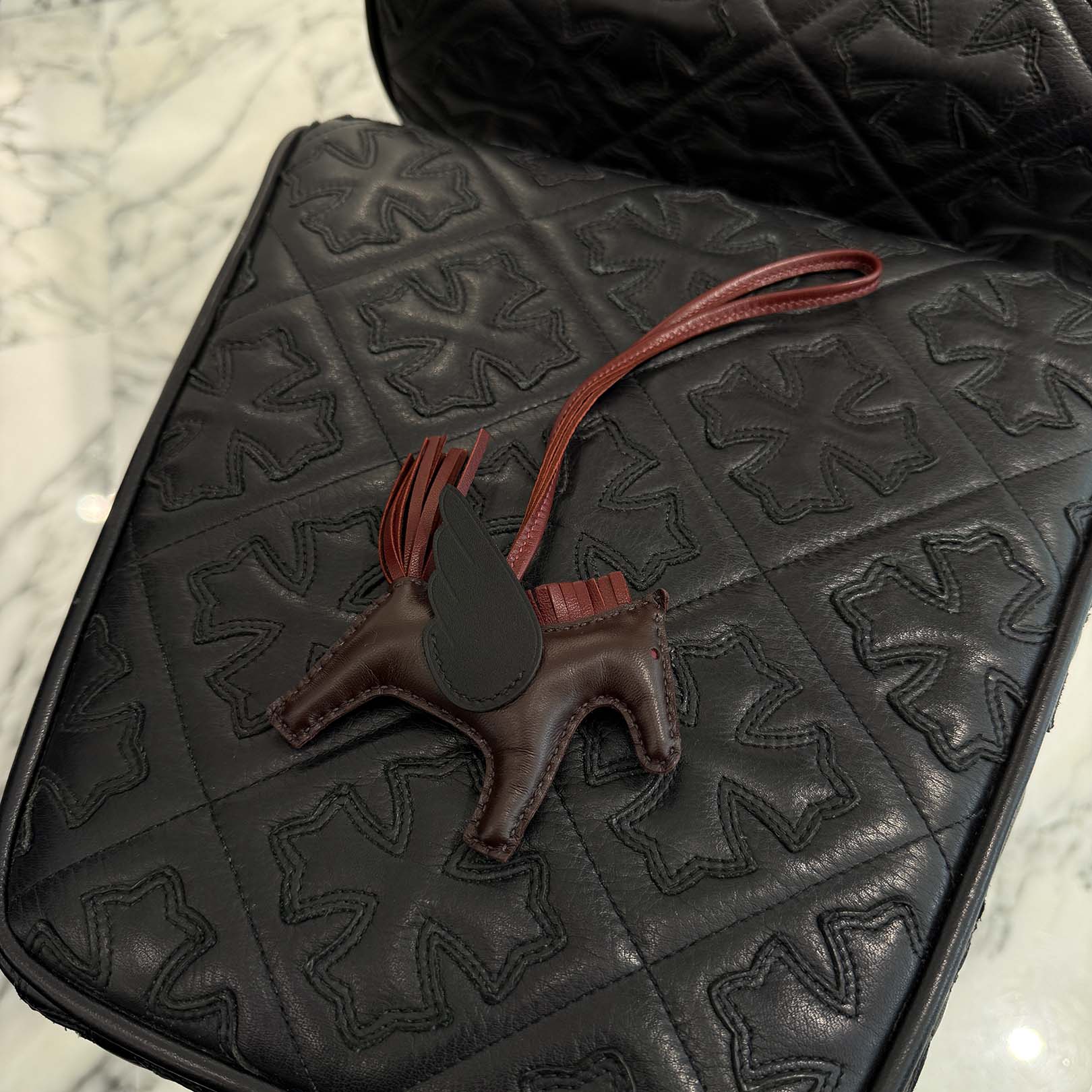 エルメス　チャーム ロデオ　PM K刻印 HERMES Rodeo Pegasus PM Charm K刻印 エルメス ロデオ ペガサス PM