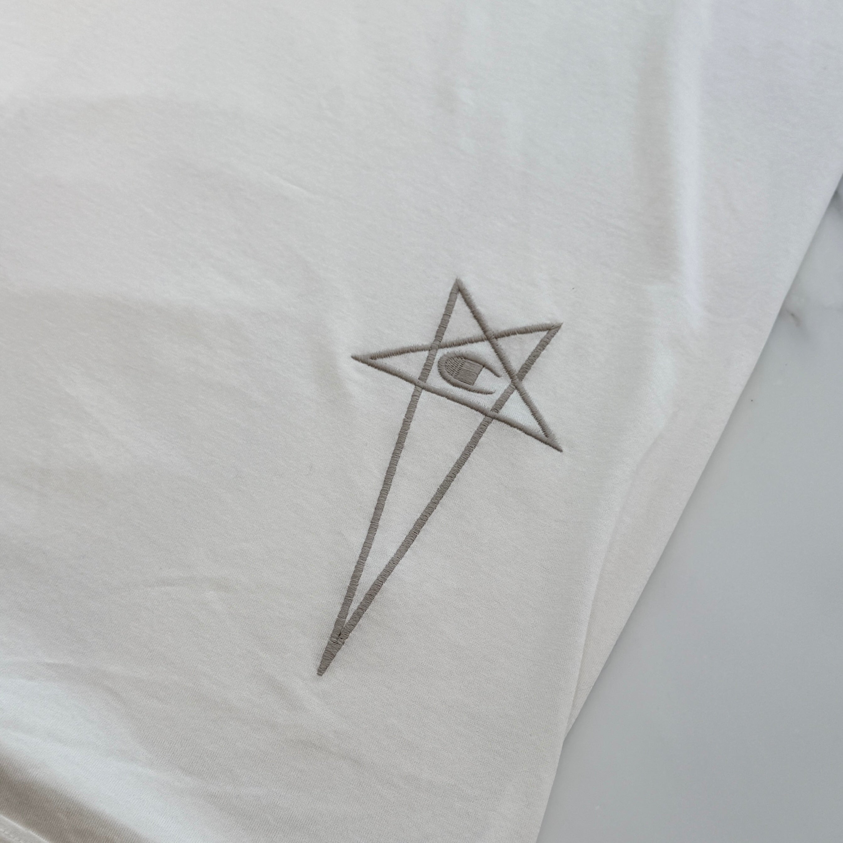 Rick Owens × Champion 2023SS TARP Tee CM02C9231CHJEG Size L リックオウェンス × チャンピョン タープ Tシャツ サイズL