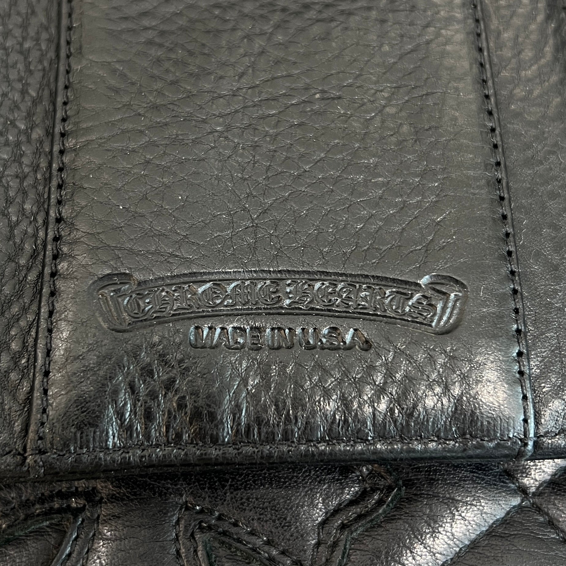 CHROME HEARTS Wave Mini Cross Ball Wallet クロムハーツ ウェーブ ミニ クロスボール ウォレット