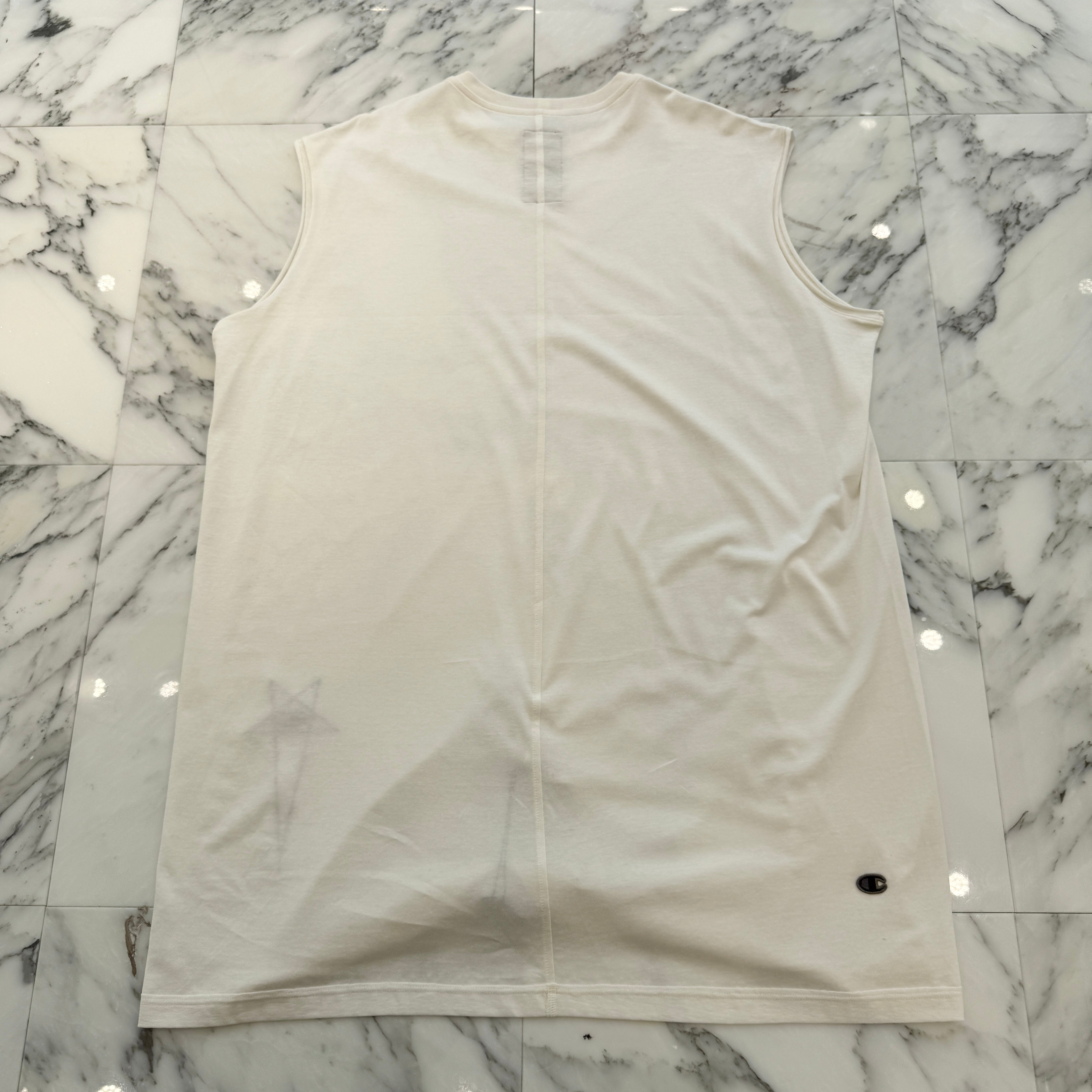 Rick Owens × Champion 2023SS TARP Tee CM02C9231CHJEG Size L リックオウェンス × チャンピョン タープ Tシャツ サイズL