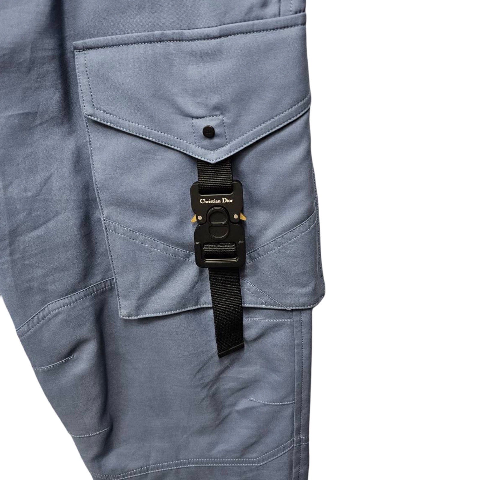 DIOR 2021AW Cotton Logo Cargo Pants 193C170A4451 Size 44