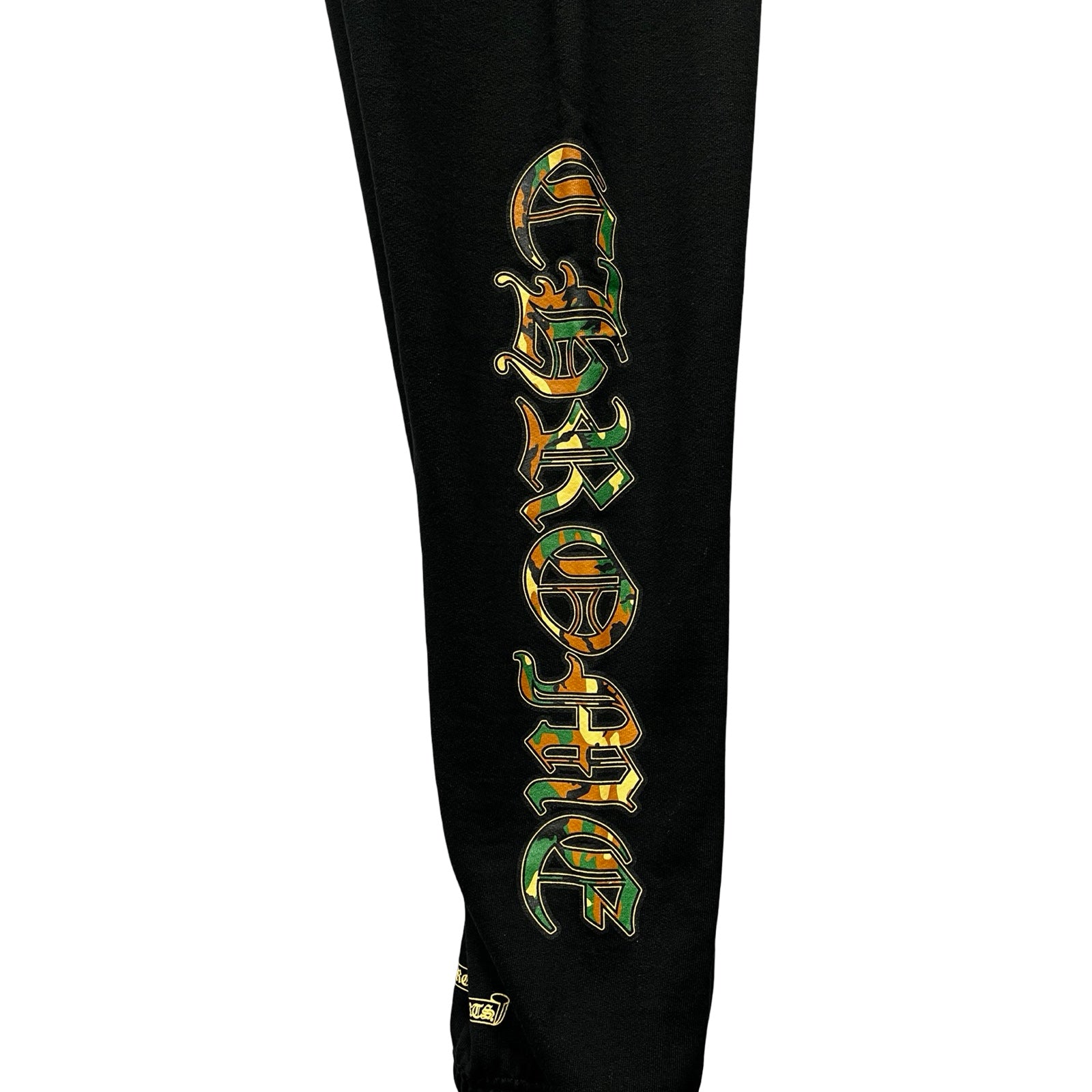 CHROME HEARTS Camo Cemetery Cross Sweat Long Pants Size XL