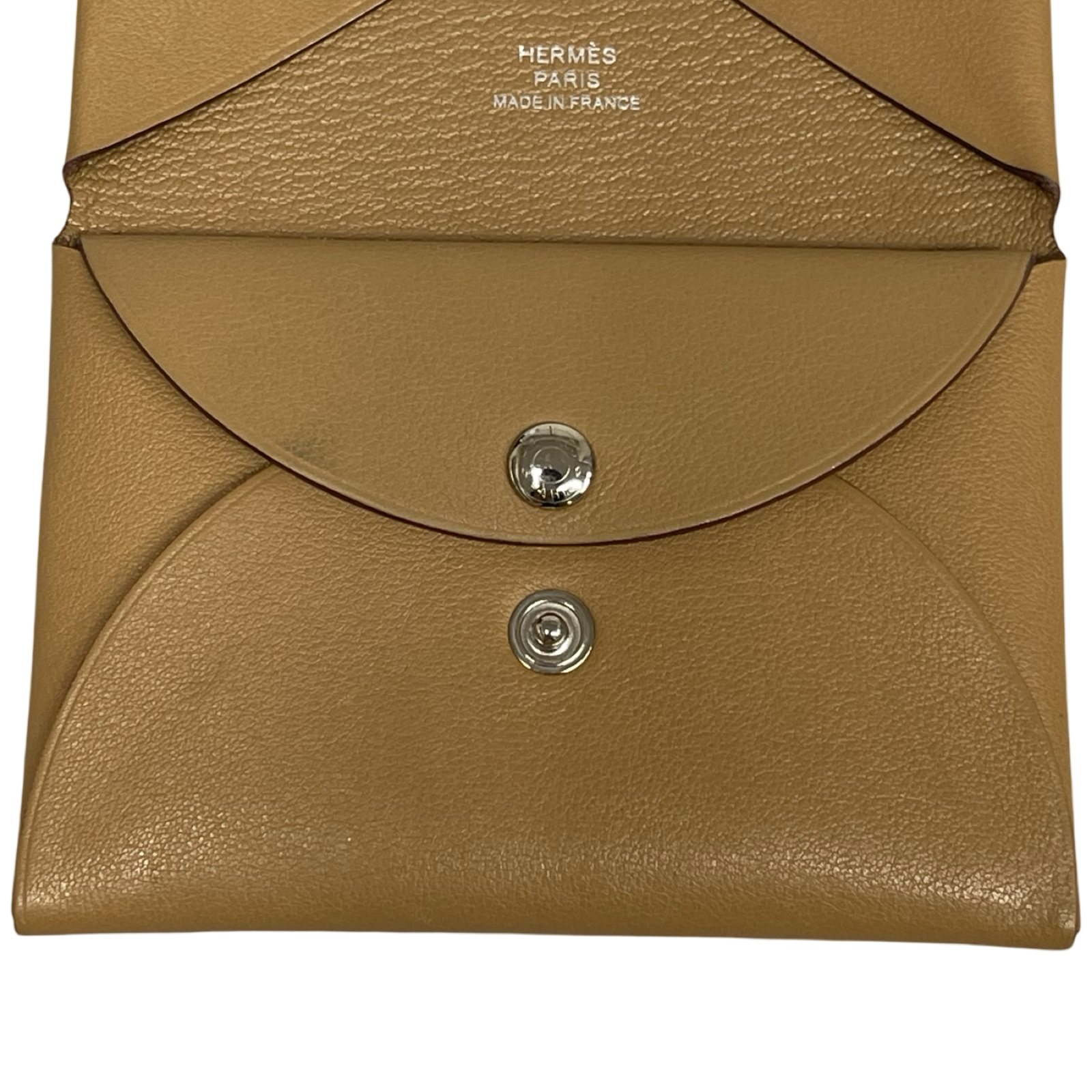 HERMES Swift Mulan A Wind Calvi Duo Card Case Z刻印