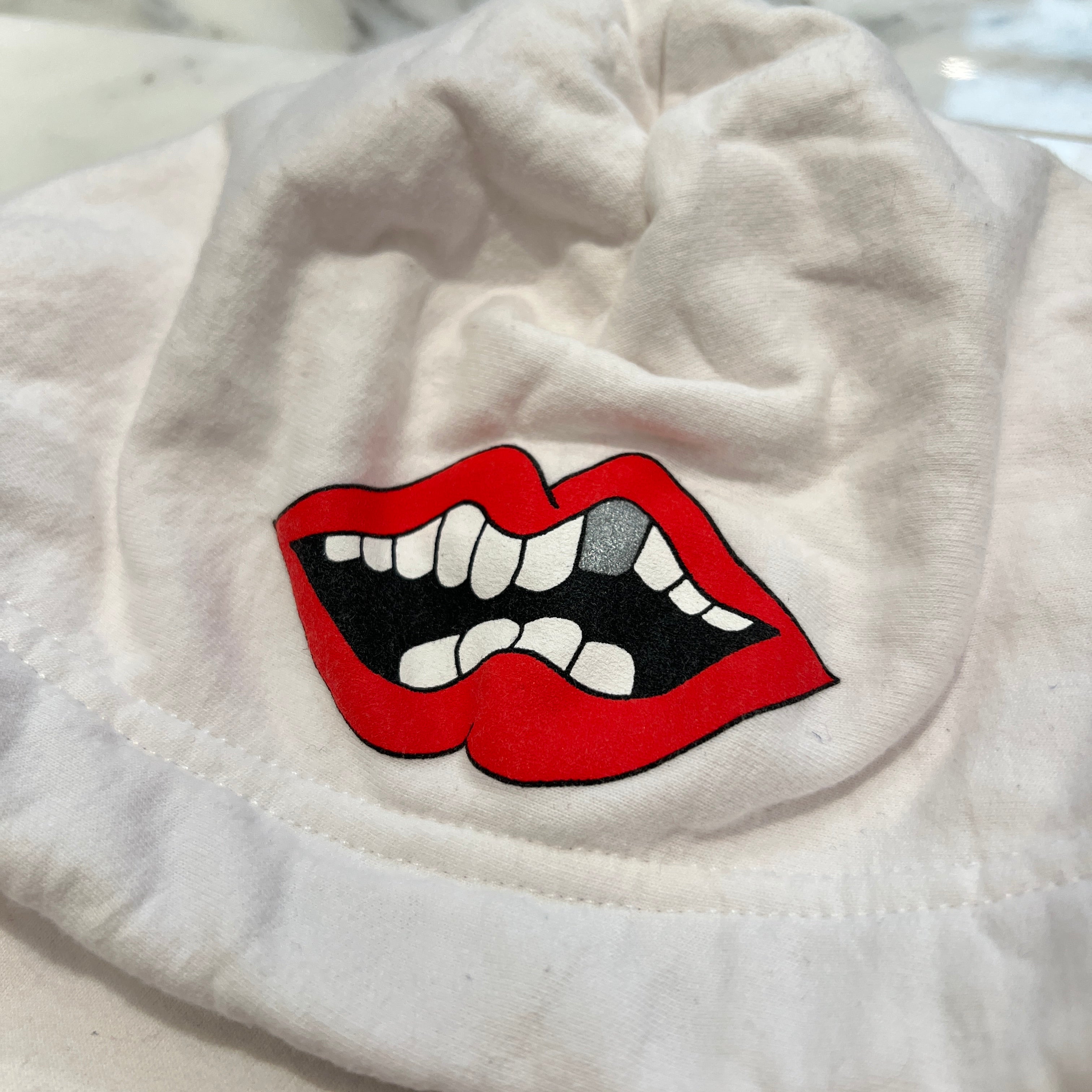 CHROME HEARTS × MATTY BOY Chomper Horseshoe Trico Pullover Hoodie Size M クロムハーツ × マッティボーイ チョンパー ホースシュー トリコカラー プルオーバーフーディ サイズM