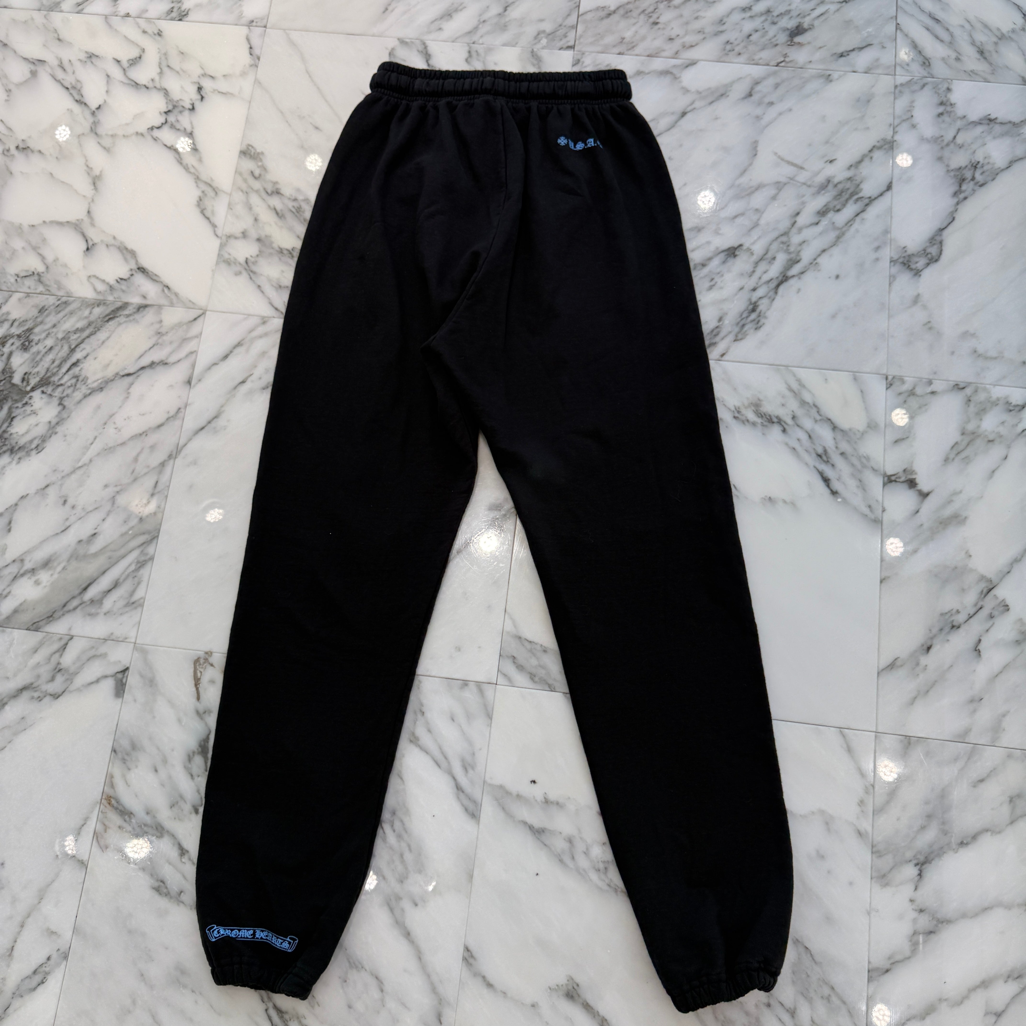 CHROME HEARTS Online Limited Horseshoe Side Logo Sweat Long Pants Size S クロムハーツ オンライン限定 ホースシュー サイドロゴ スウェットロングパンツ サイズS