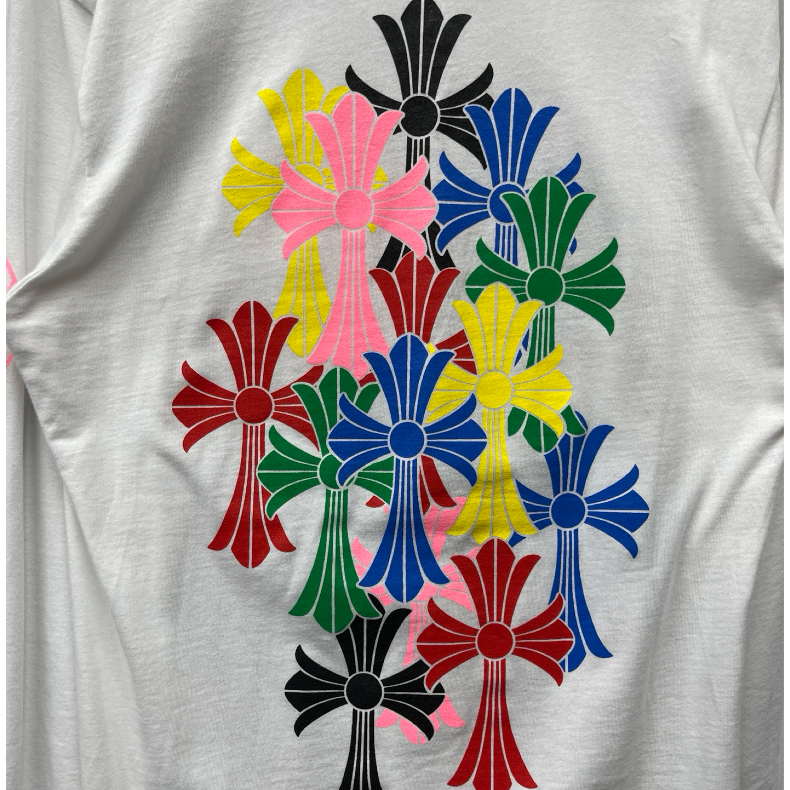 CHROME HEARTS 2021SS MLTCOL CEM CRS LS Tee Size S