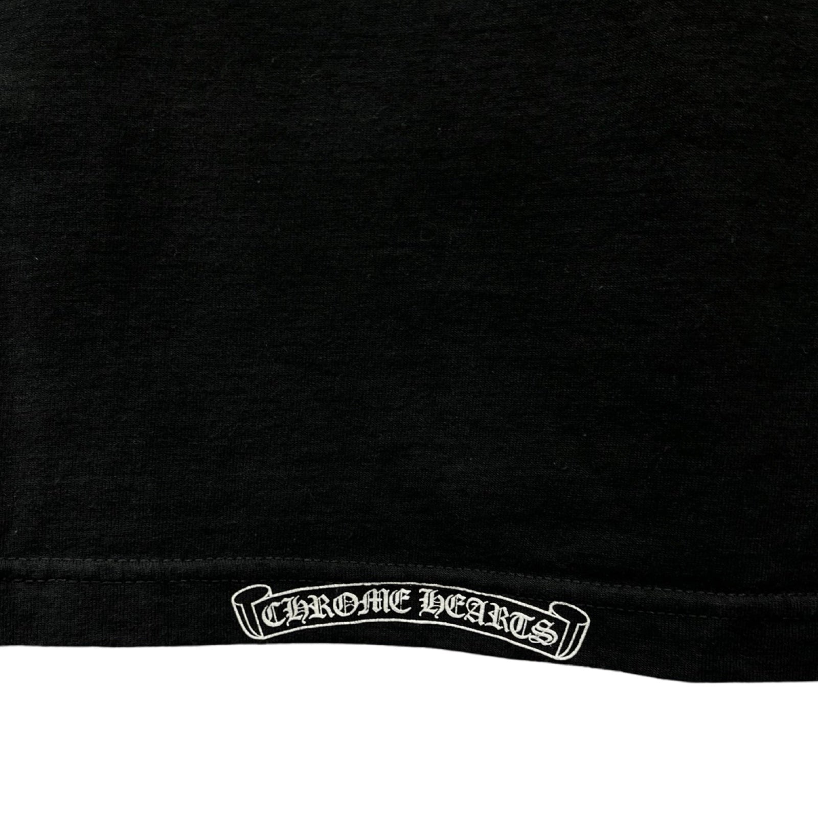 CHROME HEARTS Side Logo BS Flare Print Tee Size M