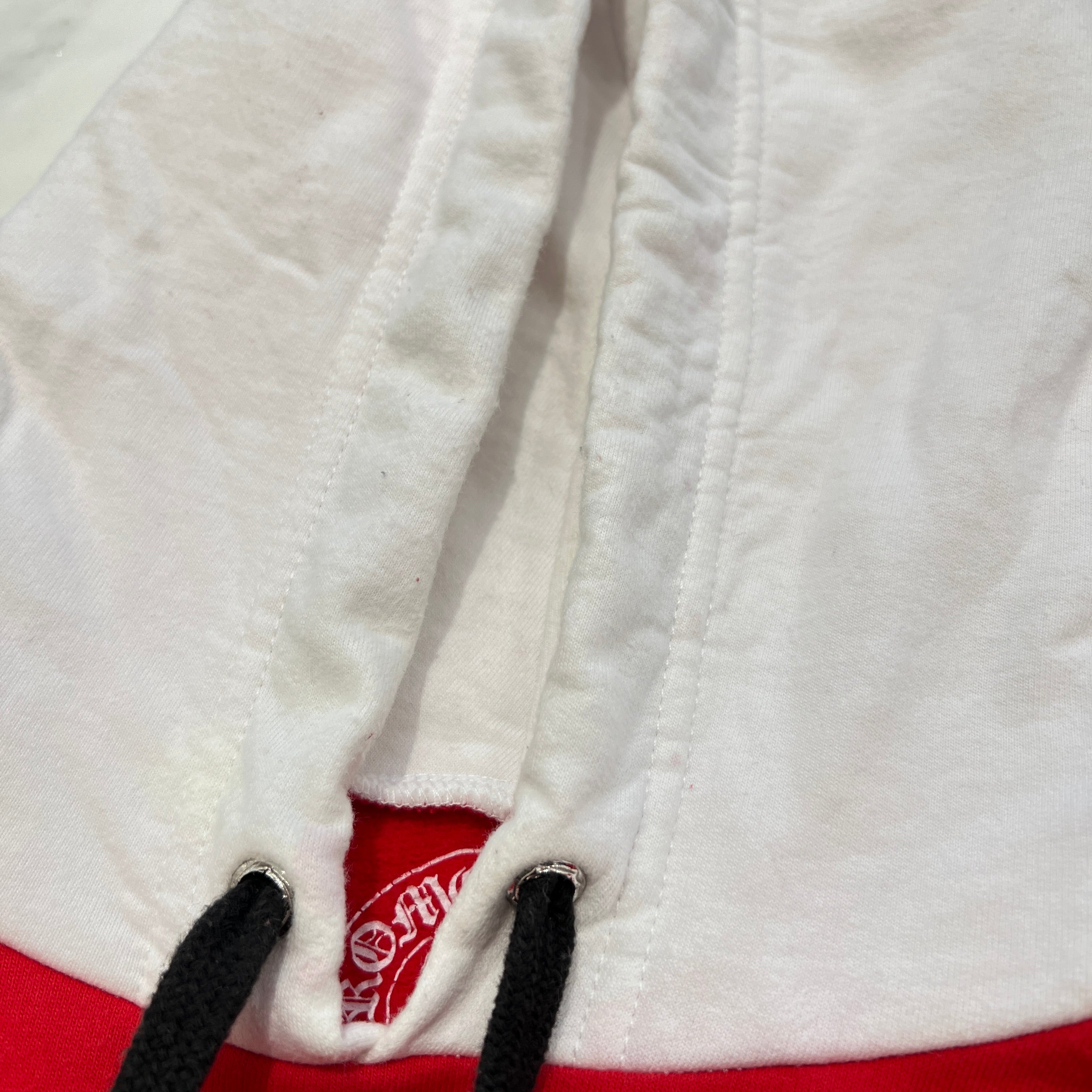 CHROME HEARTS × MATTY BOY Chomper Horseshoe Trico Pullover Hoodie Size M クロムハーツ × マッティボーイ チョンパー ホースシュー トリコカラー プルオーバーフーディ サイズM