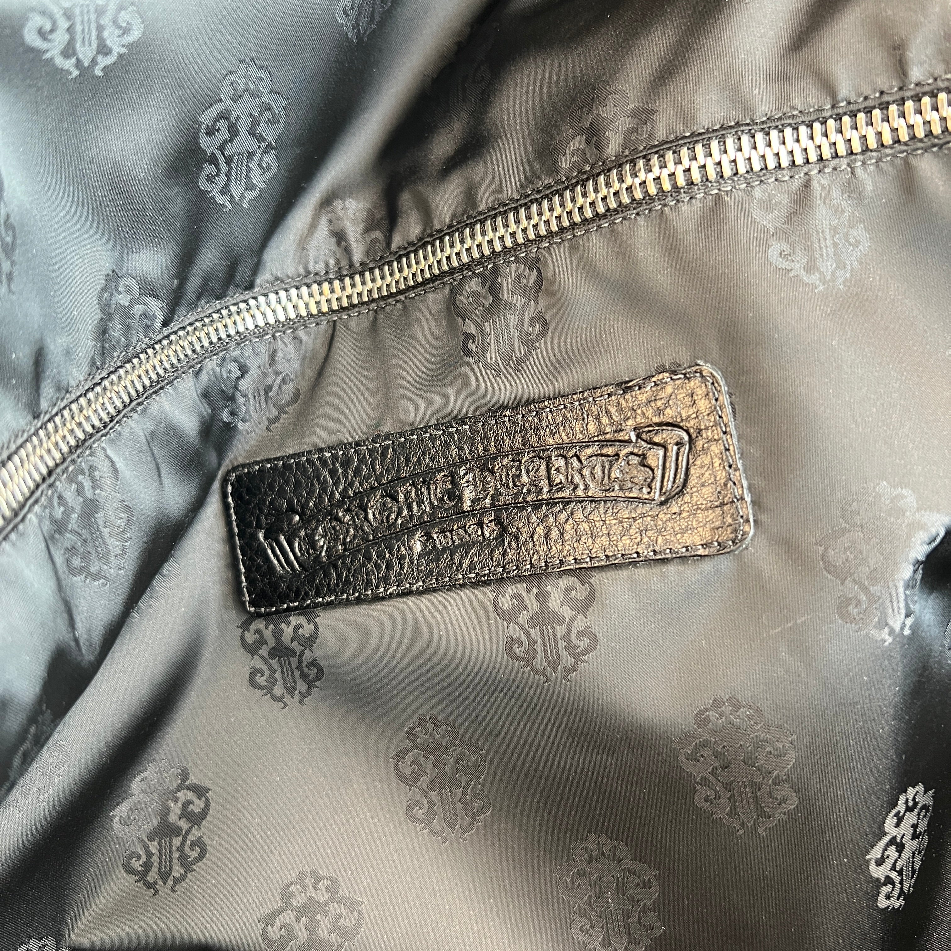 CHROME HEARTS × MATTY BOY SEVENTH GRADE SEX RECORDS Camo Leather Cross Patch Back Pack クロムハーツ × マッティボーイ セブンスグレード セックスレコード カモ レザークロスパッチ バックパック