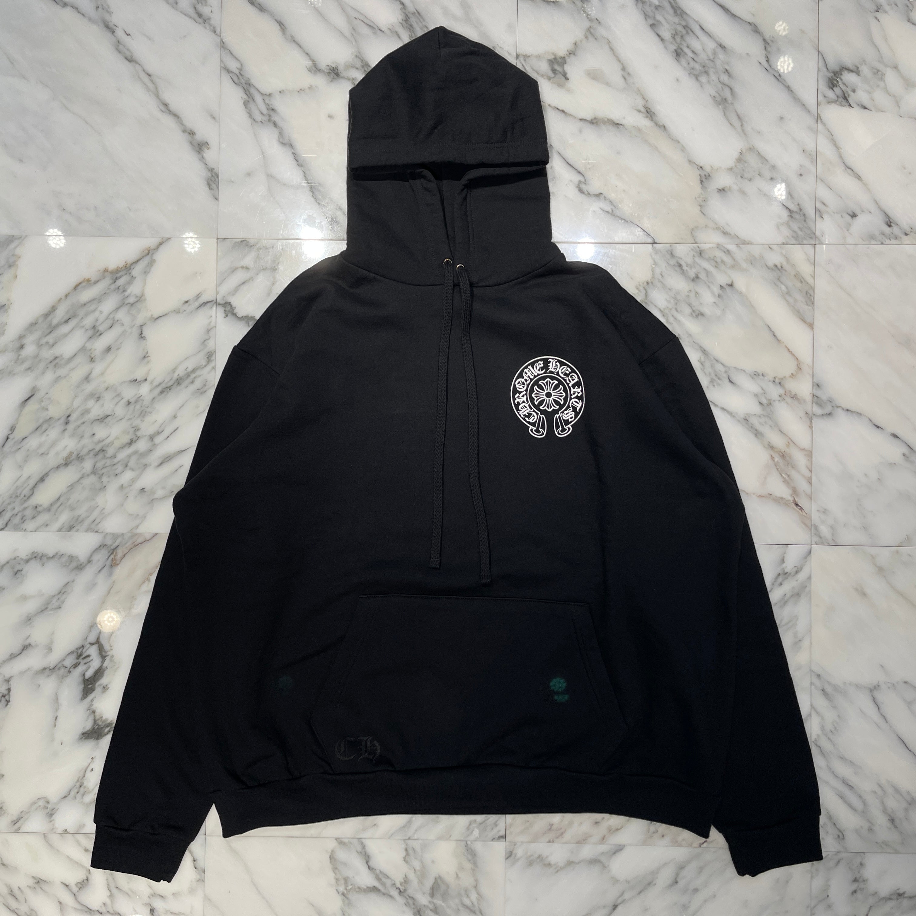 CHROME HEARTS Hong Kong Limited Horseshoe Pullover Hoodie Size XXL クロムハーツ 香港限定 ホースシュー プルオーバーフーディ サイズXXL