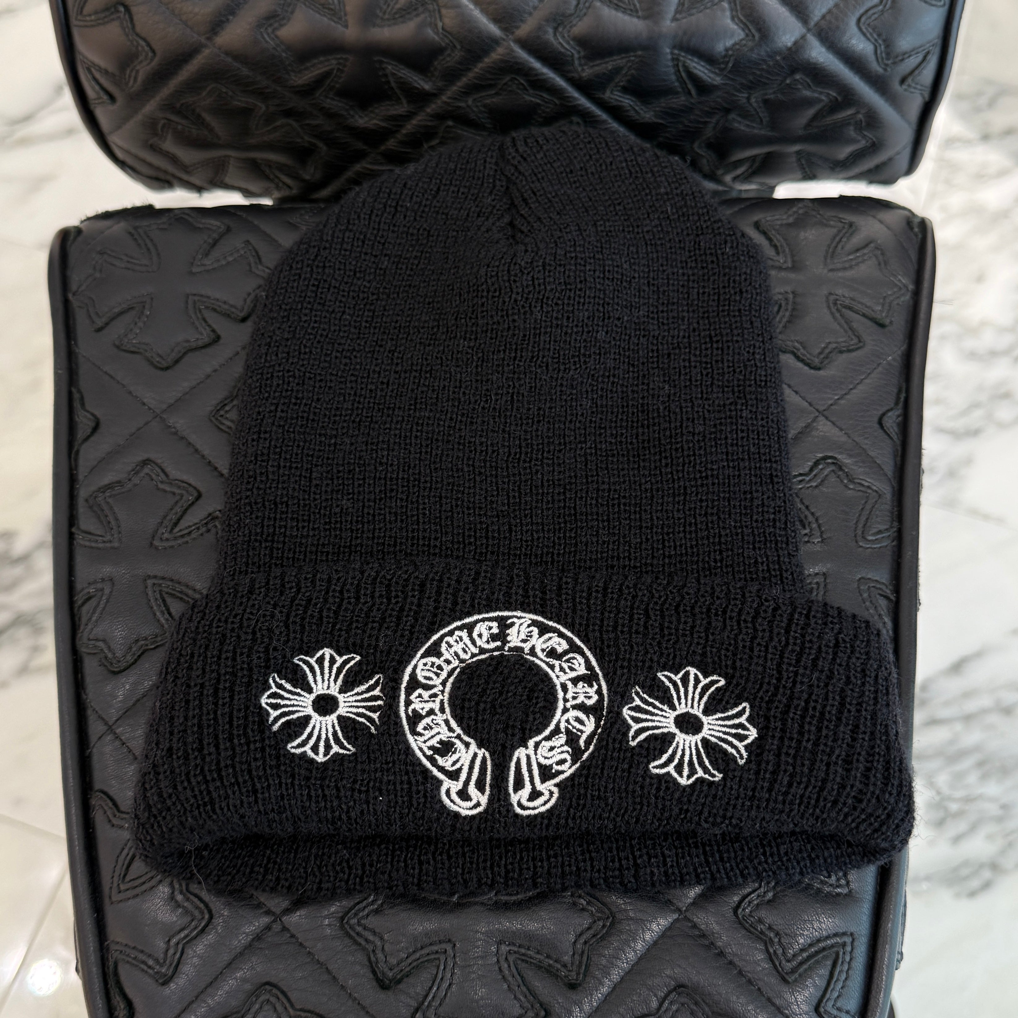 CHROME HEARTS CH Plus Horseshoe Wool Beanie Size ONE SIZE（23cm）クロムハーツ CHプラス ホースシュー ウールビーニー サイズONE SIZE（23cm）