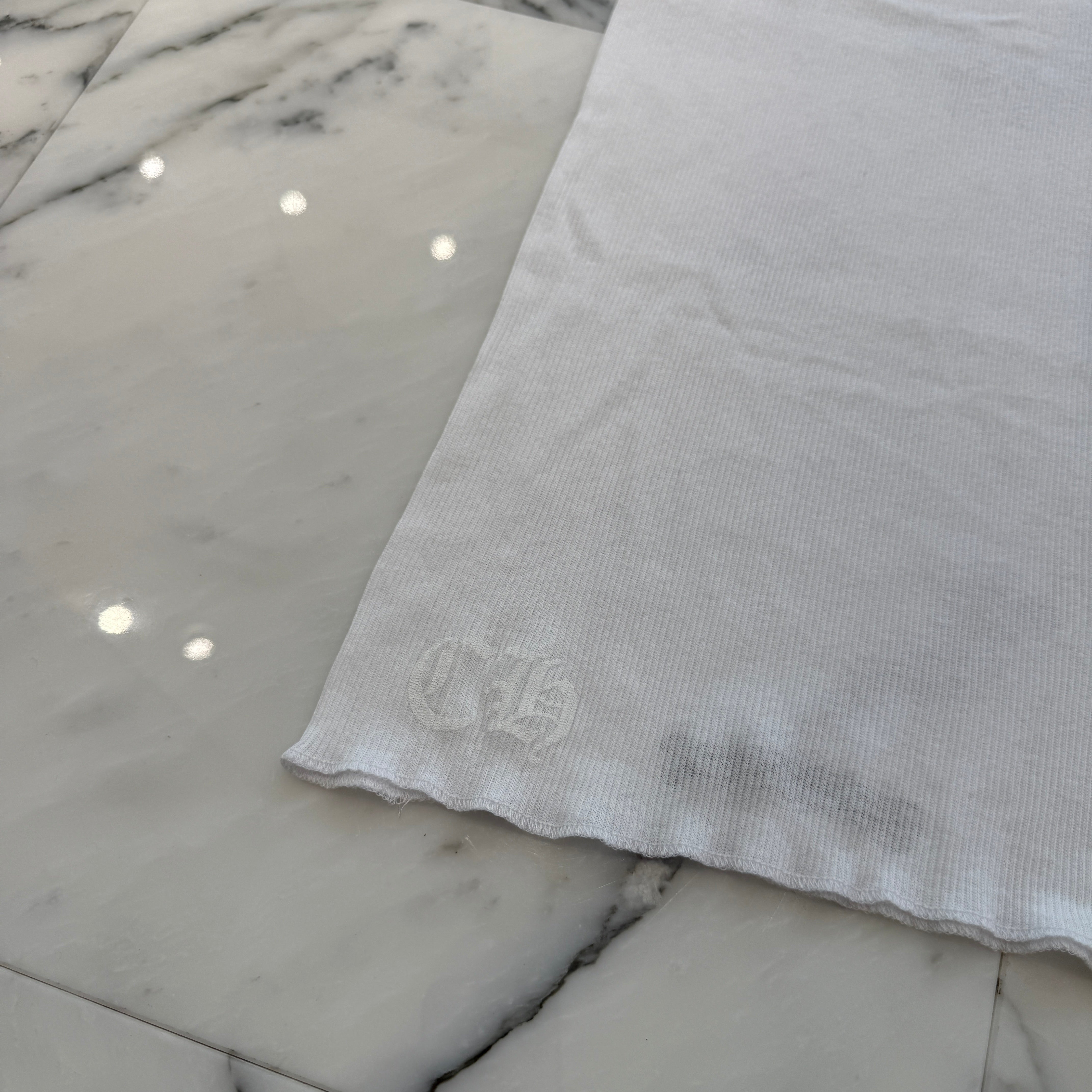 CHROME HEARTS T Bar Logo Back Cross Print Tank Top Size XL クロムハーツ Tバーロゴ バッククロスプリント タンクトップ サイズXL