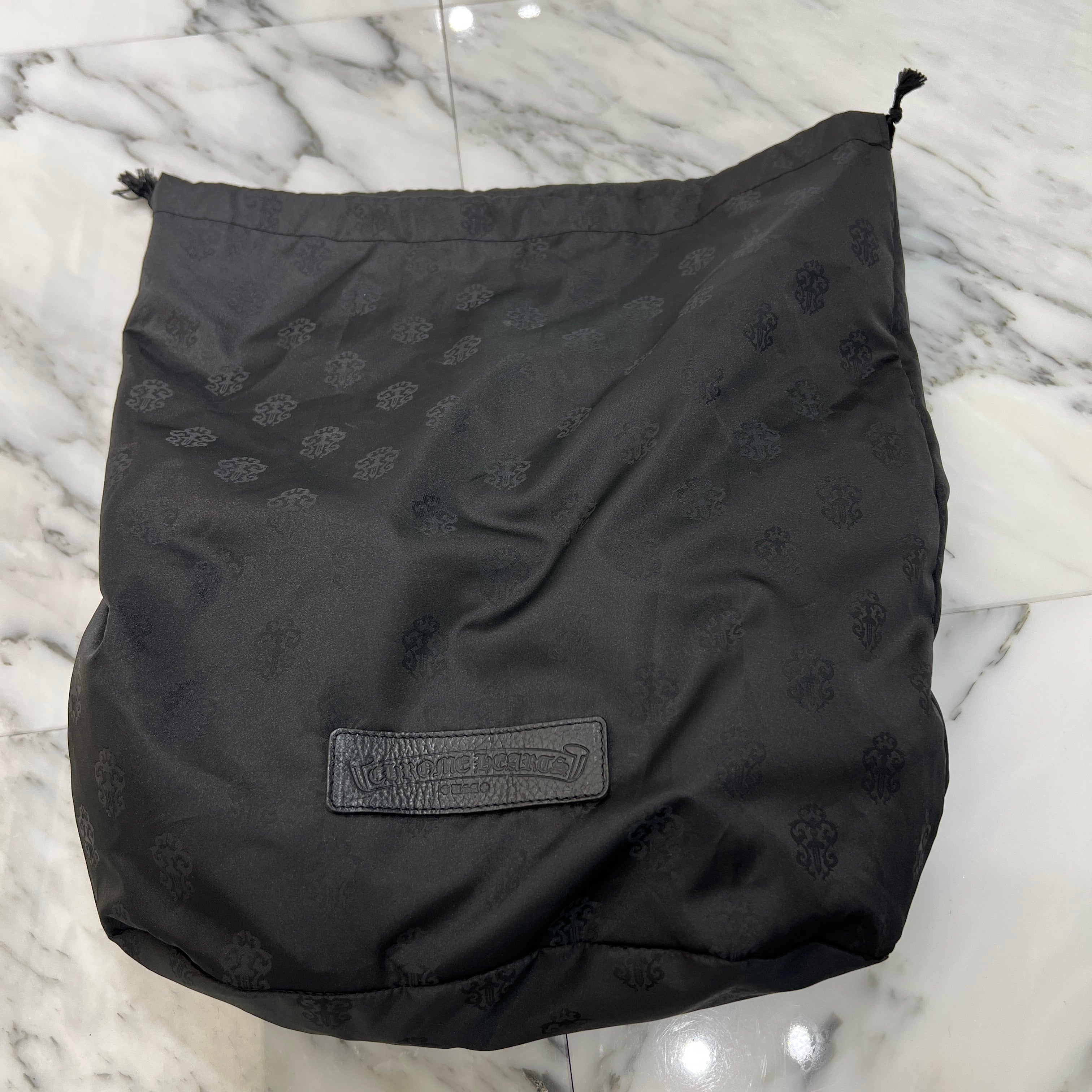 CHROME HEARTS PVC Leather Multi Logo Print Back Pack クロムハーツ PVC素材 レザー マルチロゴプリント バックパック